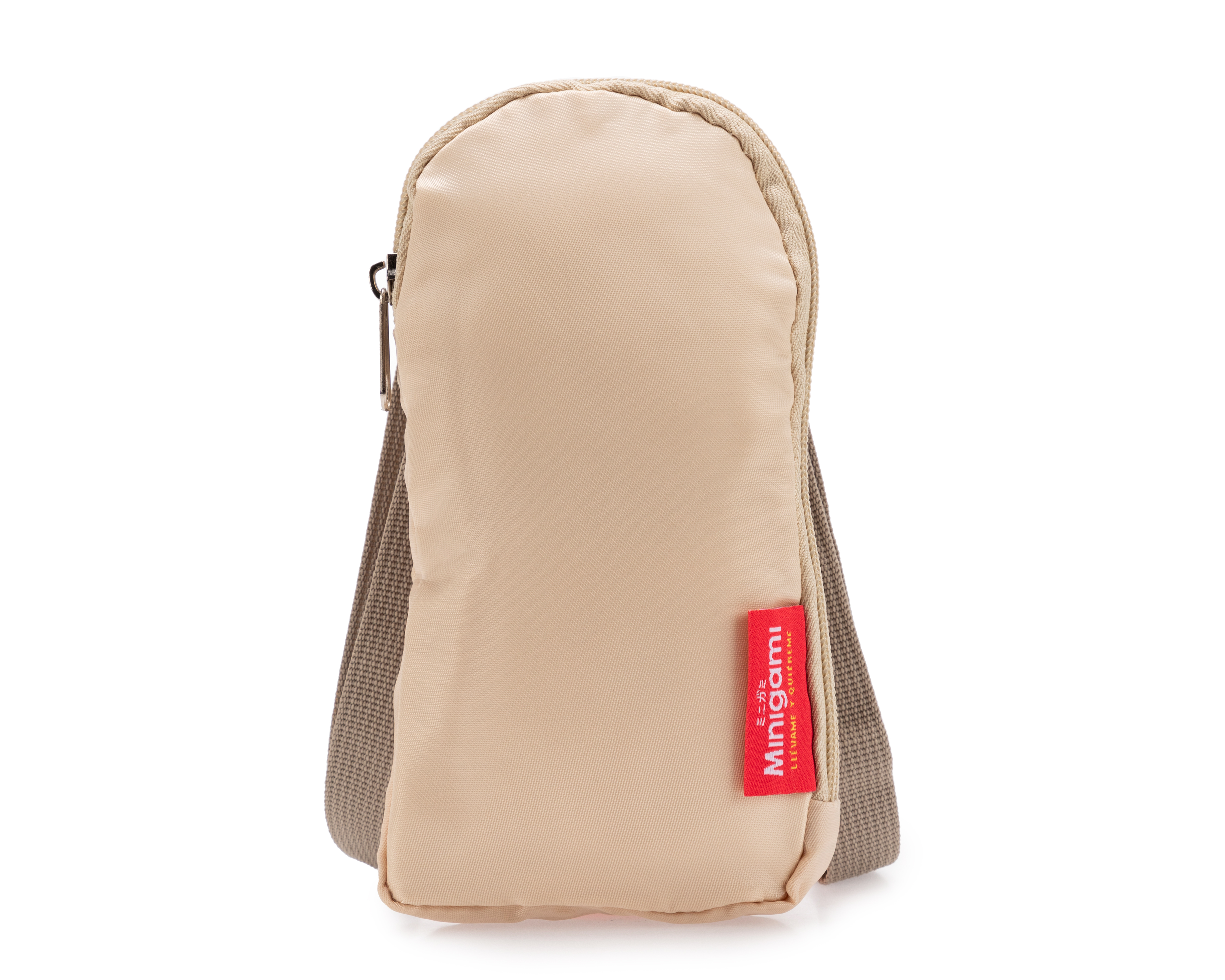 Foto 2 pulgar | Foto 1 | Portacelular Minigami Beige