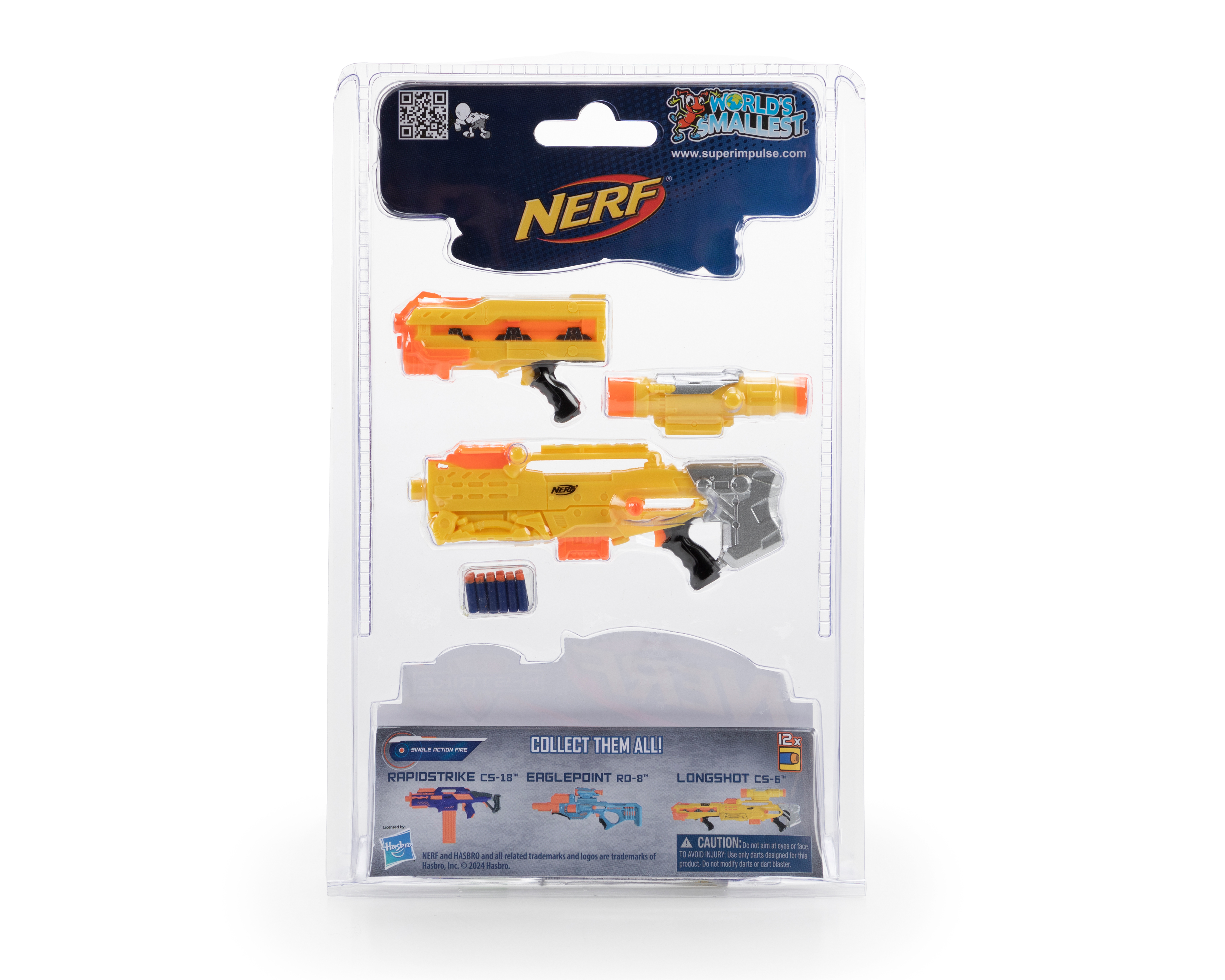 Foto 2 | Foto 2 | Minilanzadores Nerf World's Smallest