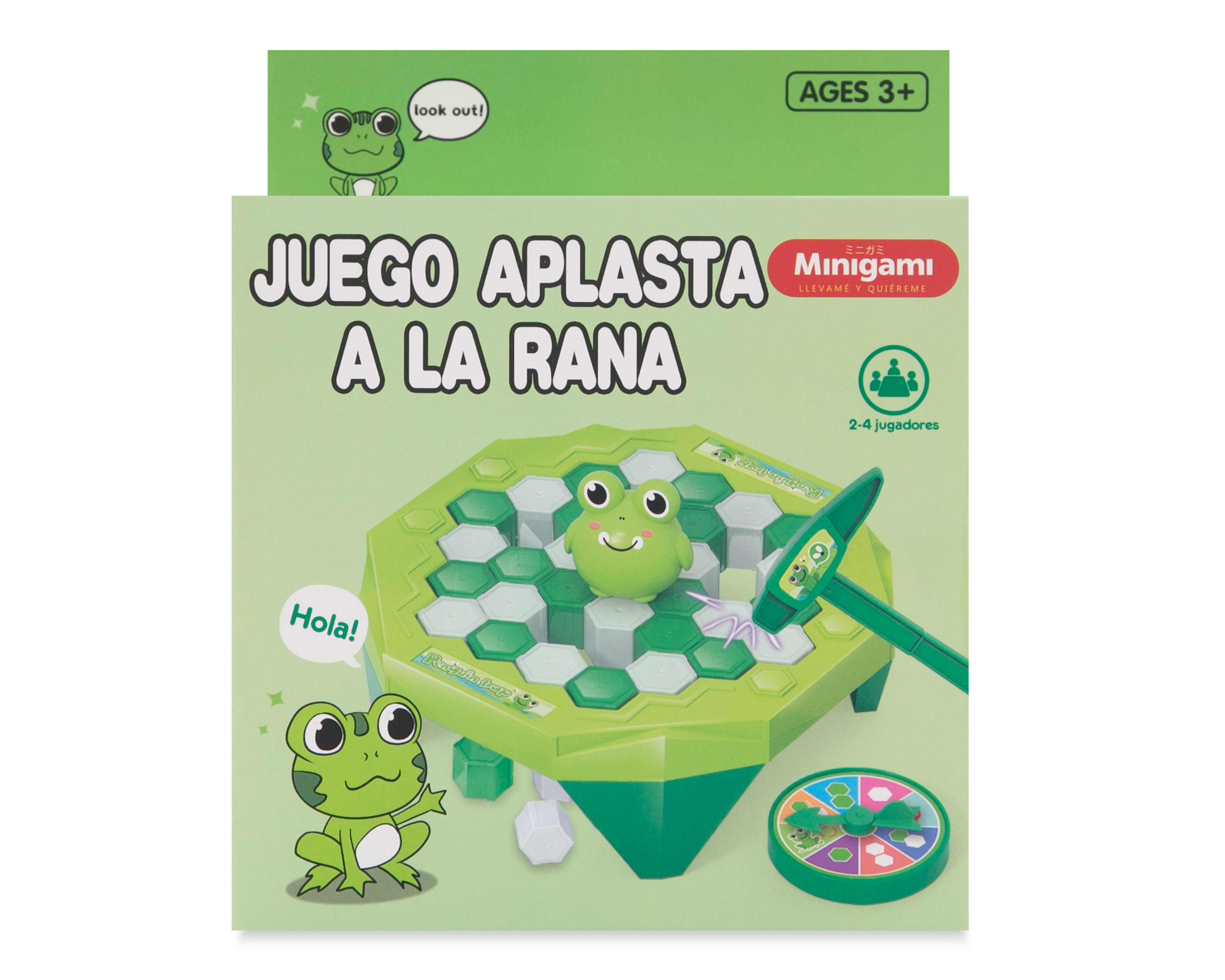 Foto 2 pulgar | Foto 1 | Juego Aplasta a la Rana Minigami con Accesorios