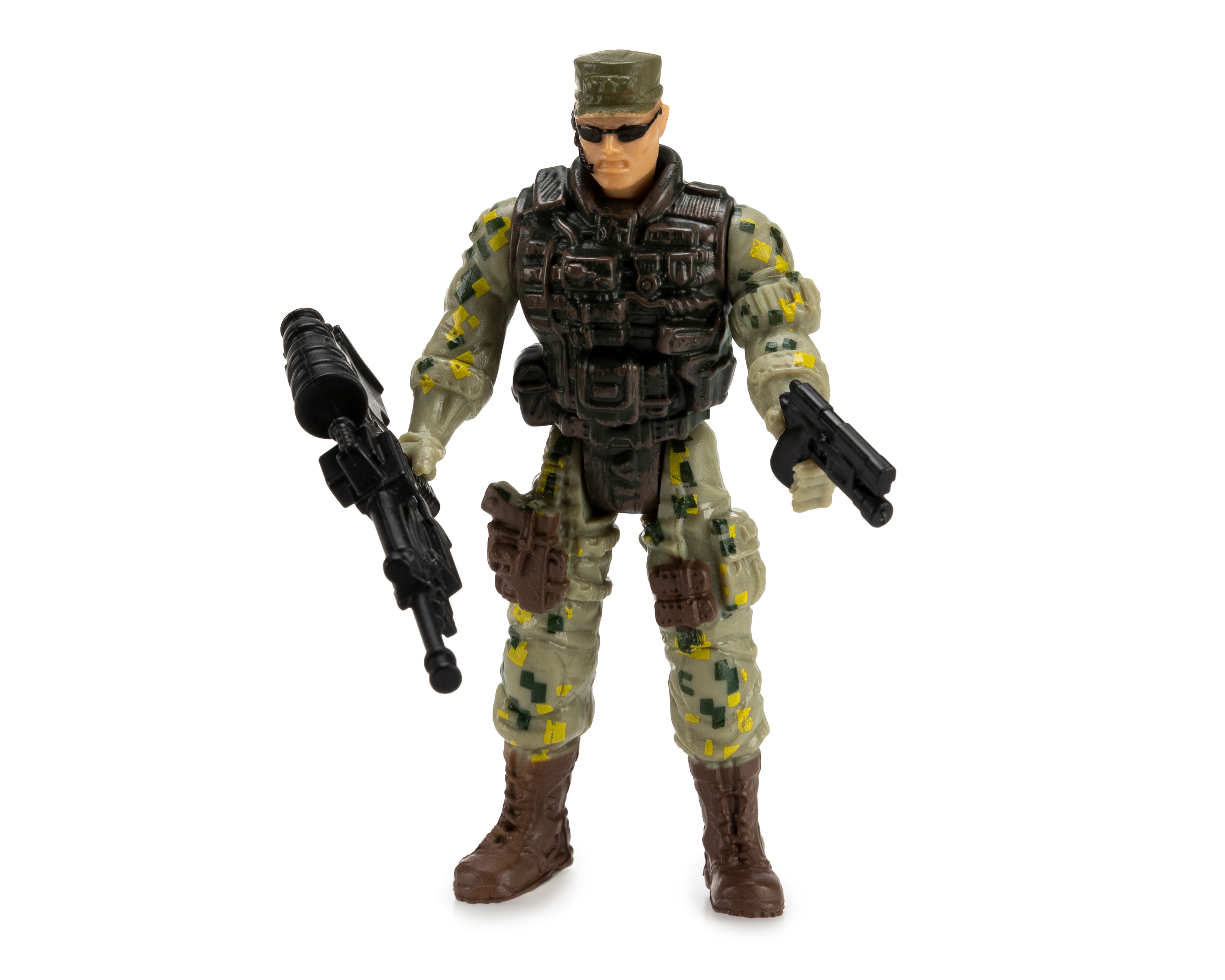 Foto 2 pulgar | Foto 1 | Soldado de Combate Funzone con Accesorios