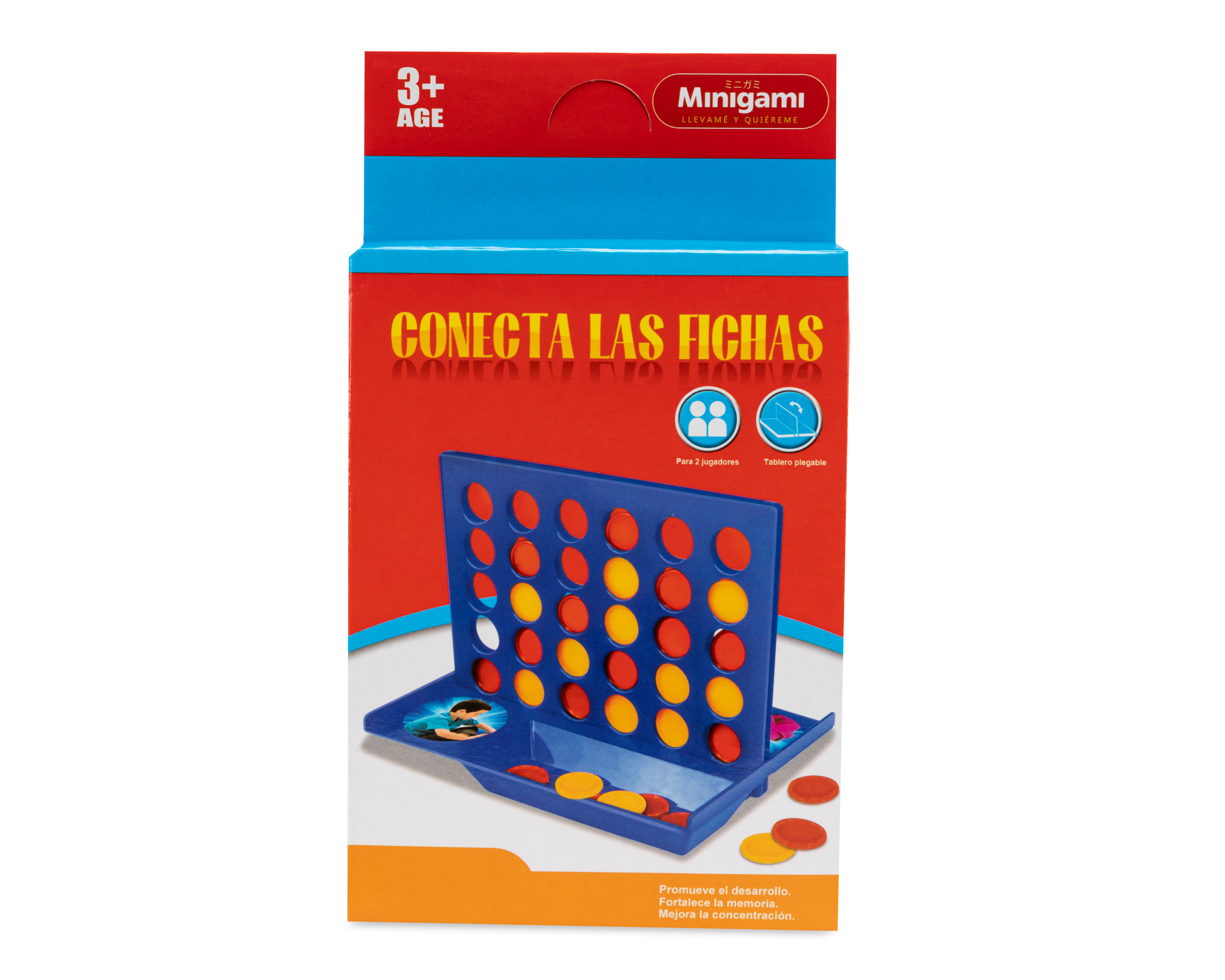 Foto 3 pulgar | Foto 2 | Juego de Mesa Conecta las Fichas Minigami