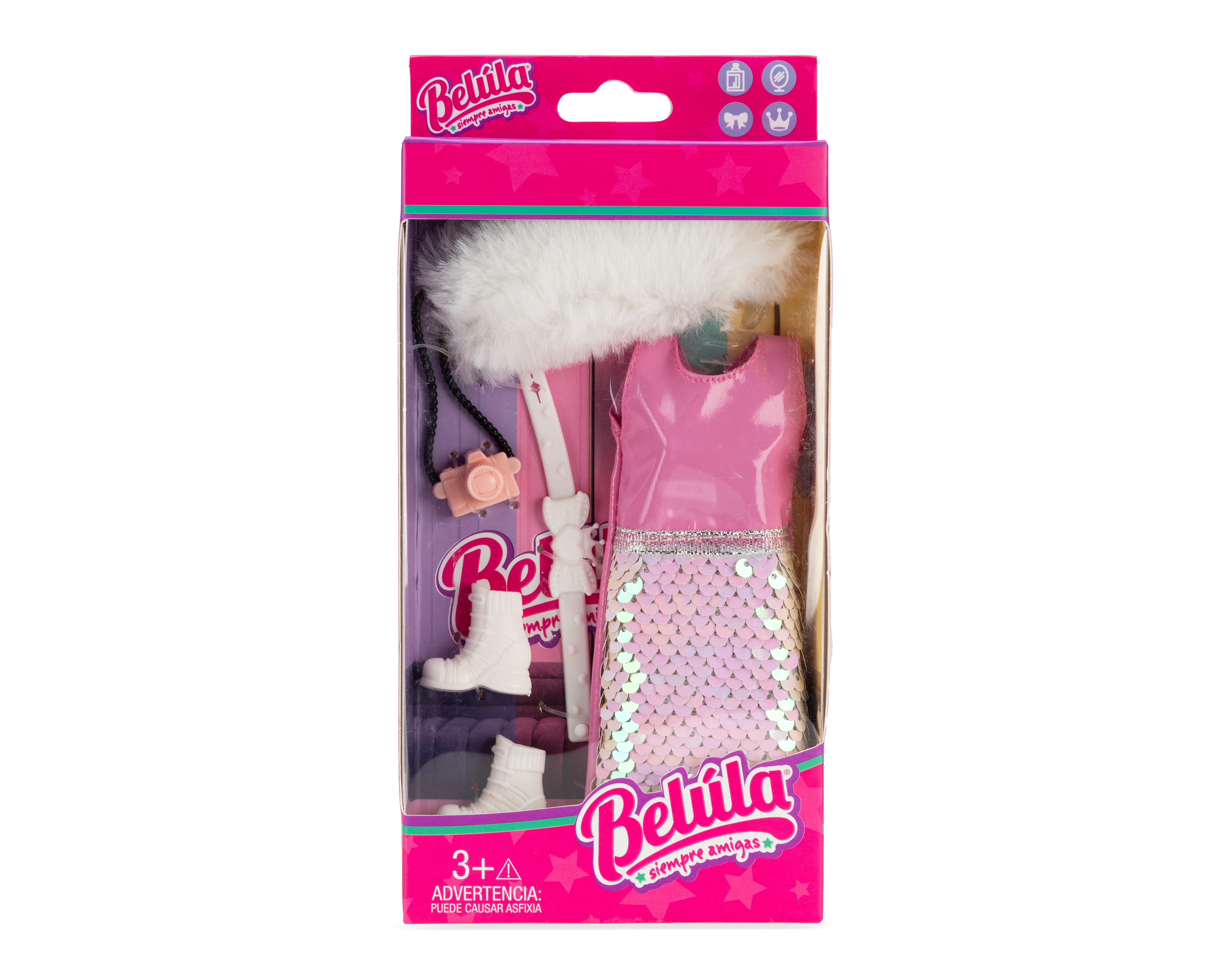 Ropa para Muñeca Belúla con Accesorios