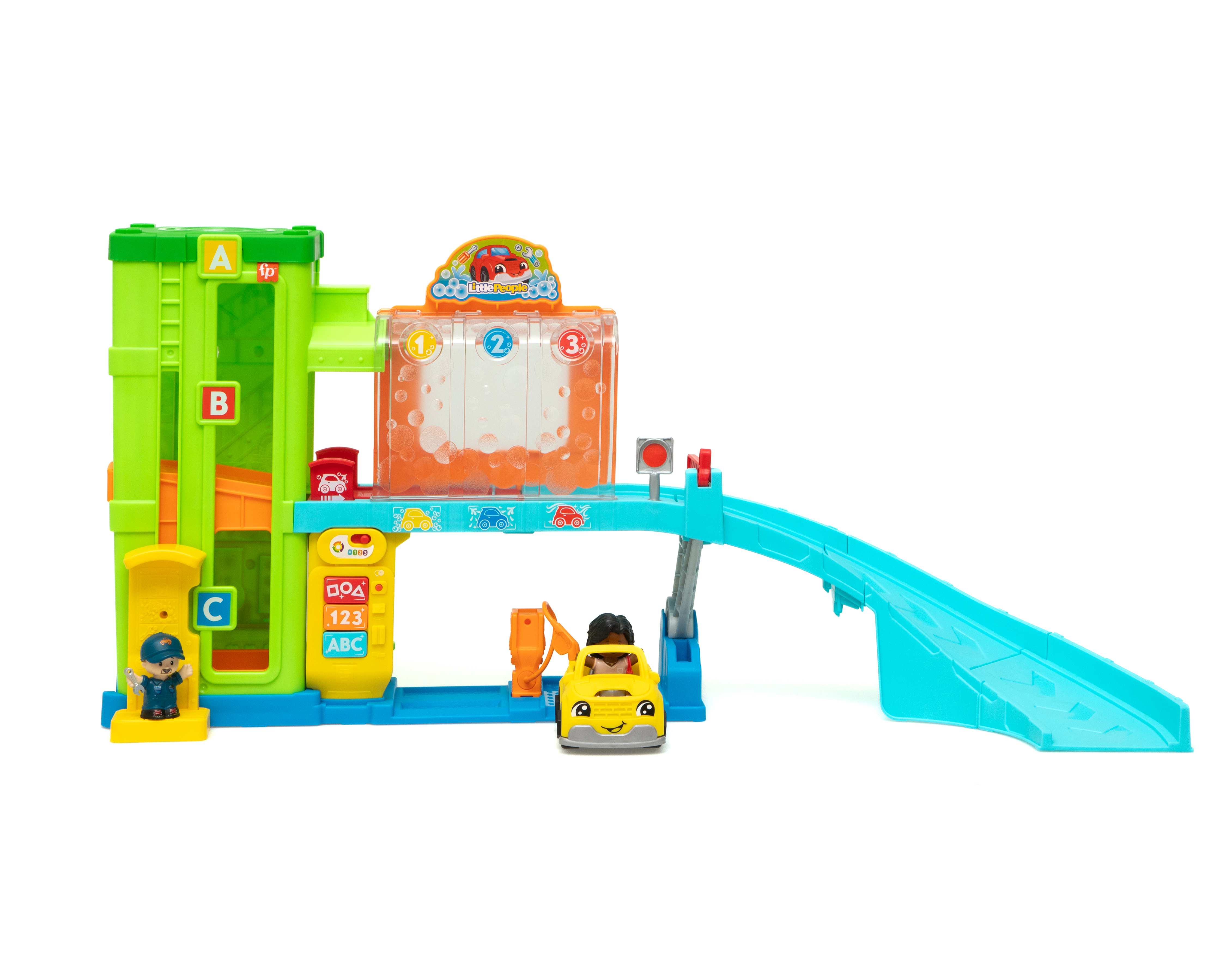 Foto 2 | Foto 2 | Garage de Vehículos Fisher Price con Luces, Sonidos y Accesorios