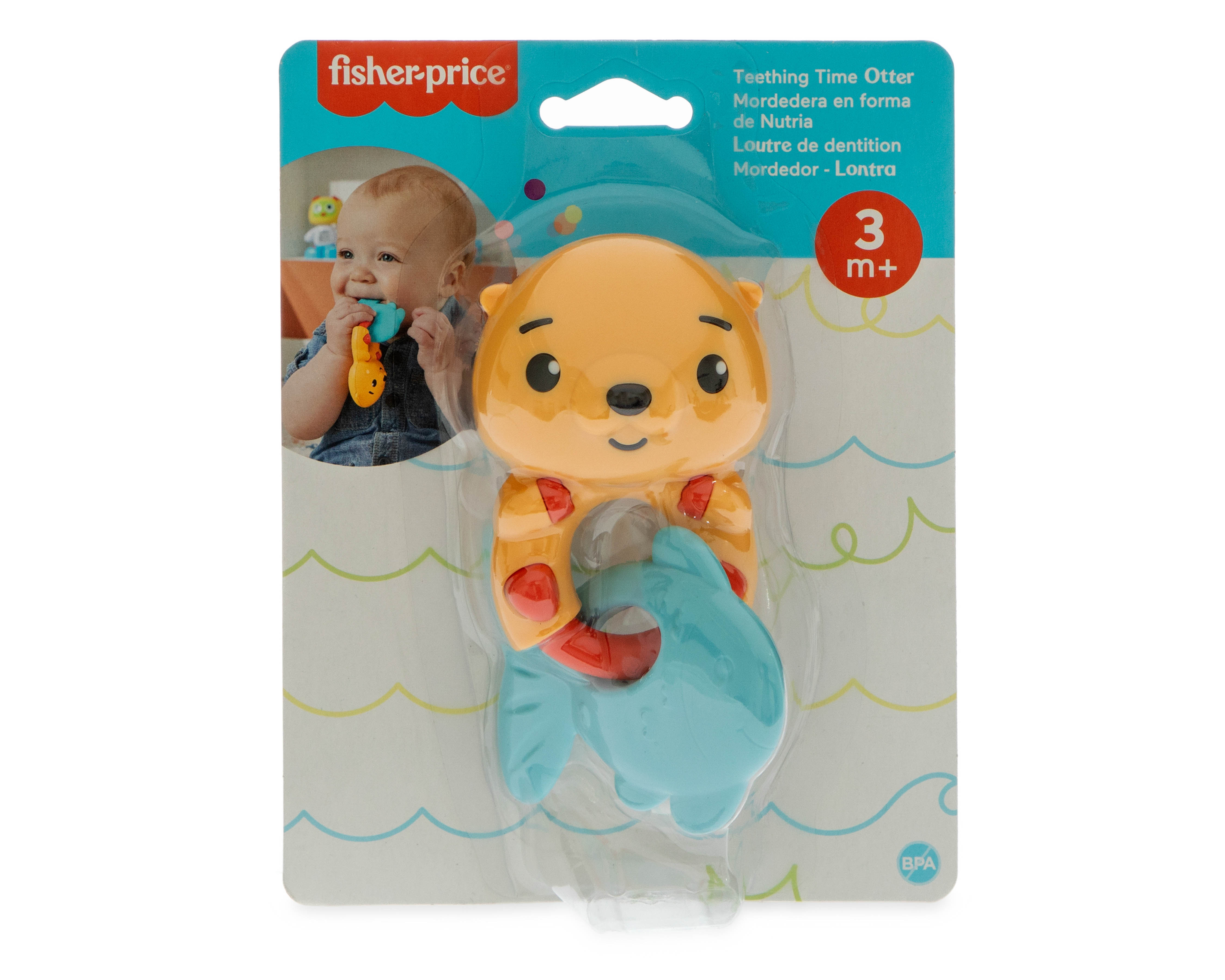Foto 2 pulgar | Foto 1 | Sonaja con Mordedera Fisher Price