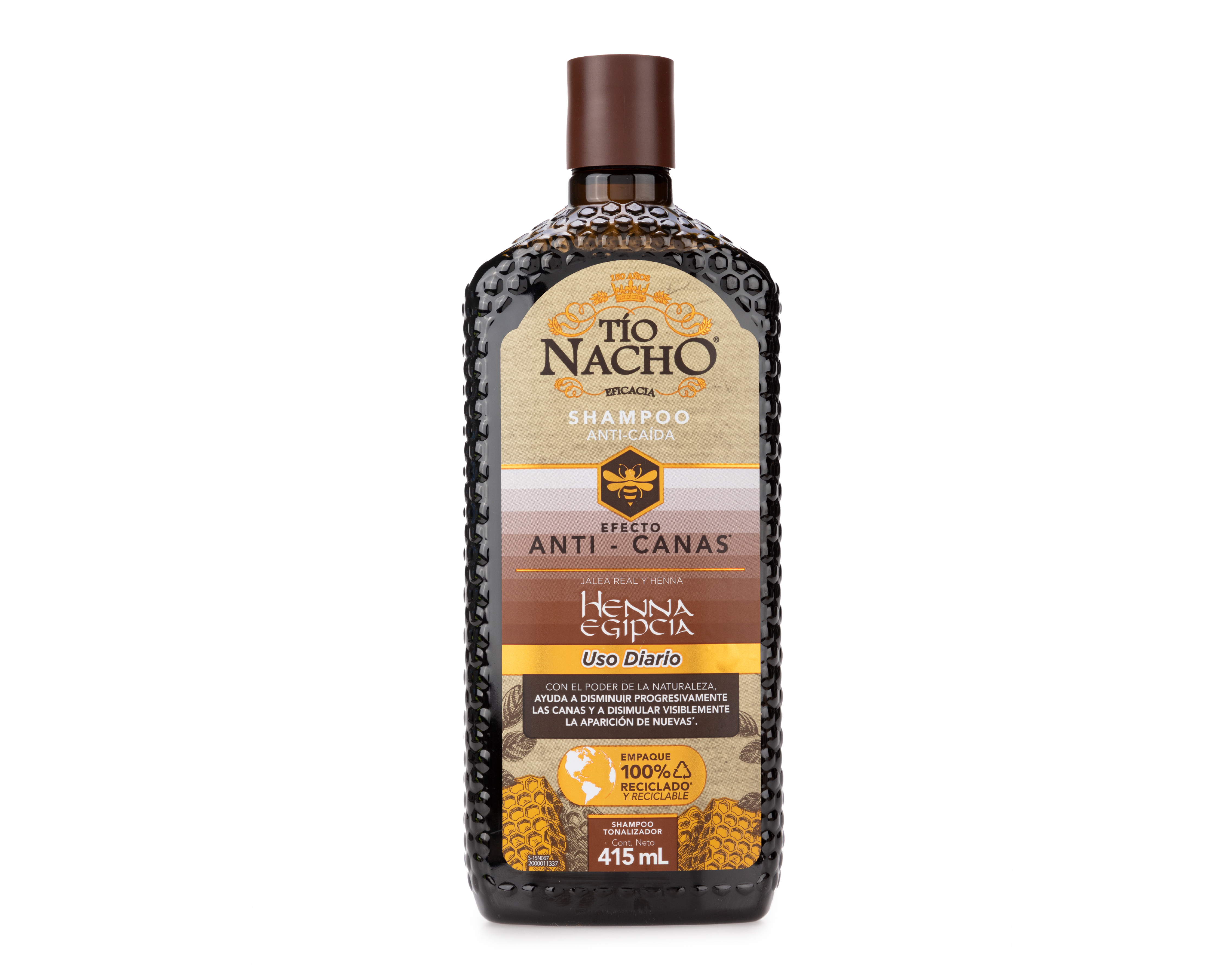 Foto 1 | Foto 1 | Shampoo Tío Nacho Anti-Canas 415 Ml