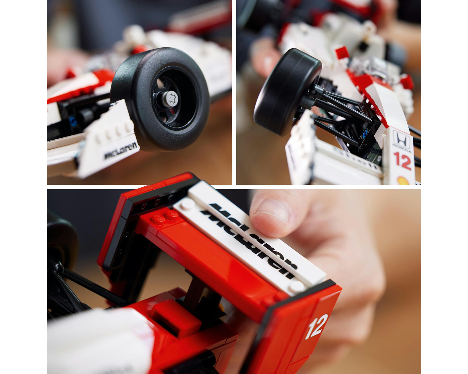 Foto 9 pulgar | Foto 8 | LEGO McLaren MP4/4 y Ayrton Senna