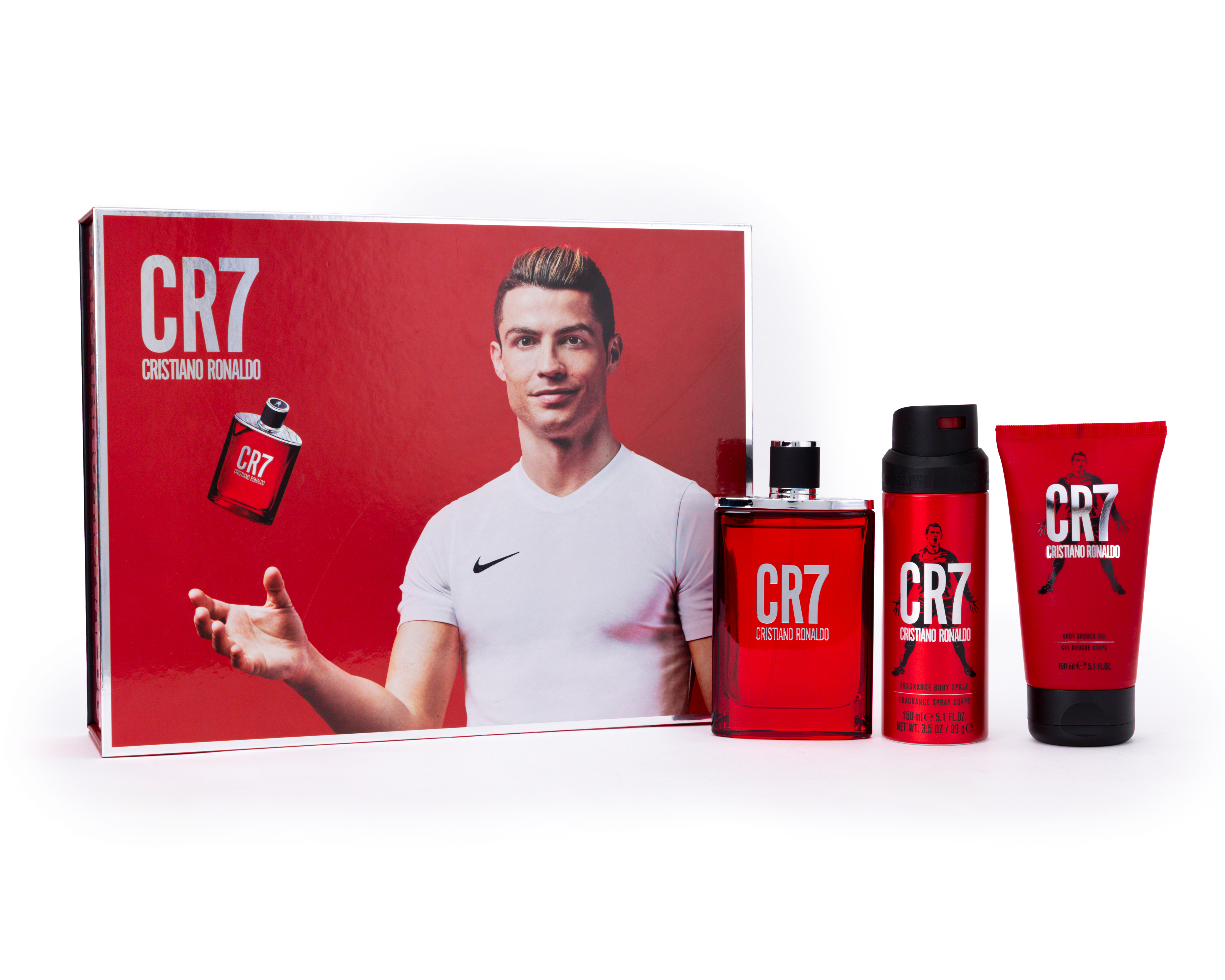 Estuche para Hombre Cristiano Ronaldo CR7 3 Piezas
