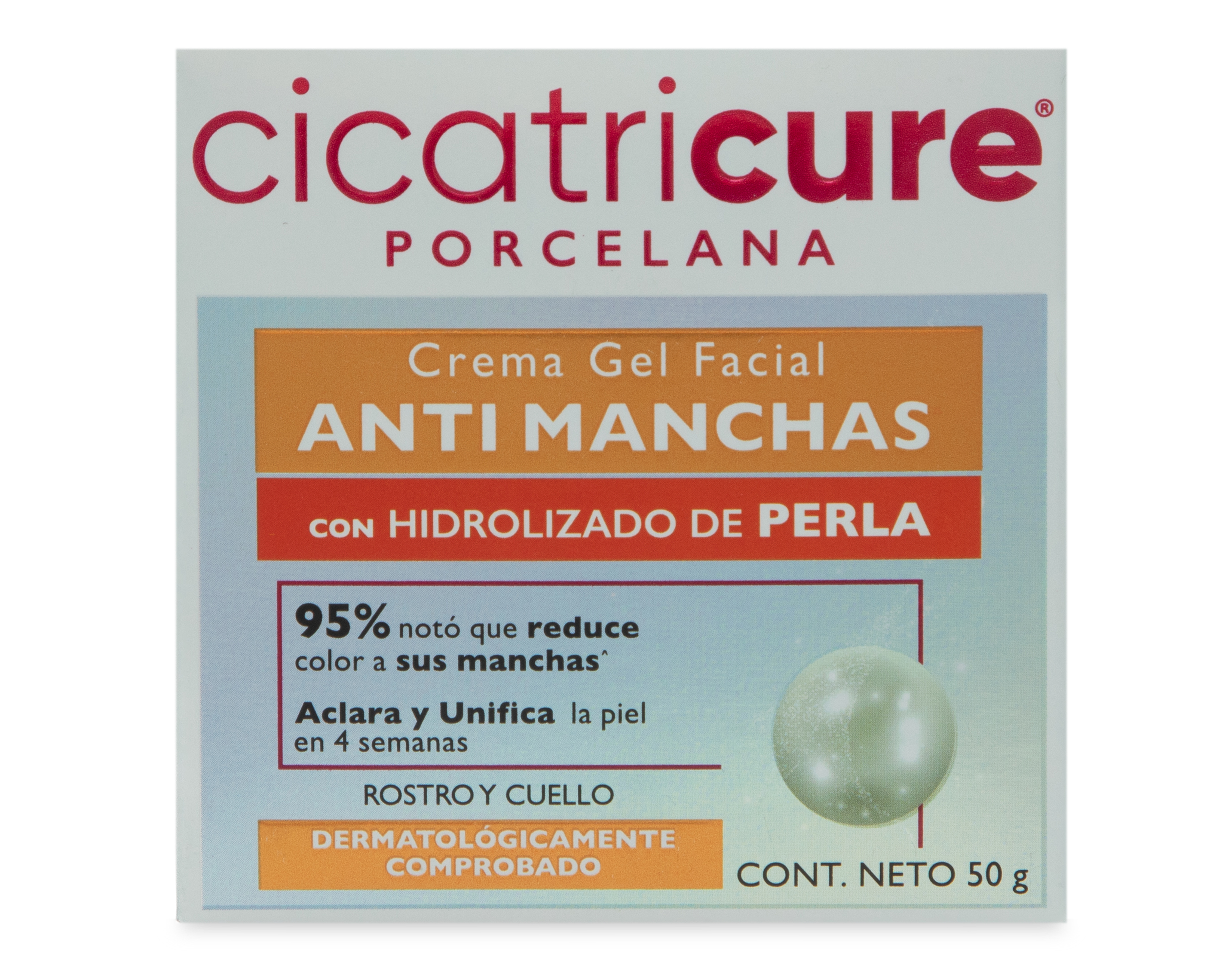 Foto 5 pulgar | Foto 4 | Crema Gel Facial Cicatricure Porcelana Antimanchas con Hidrolizado de Perla 50 g