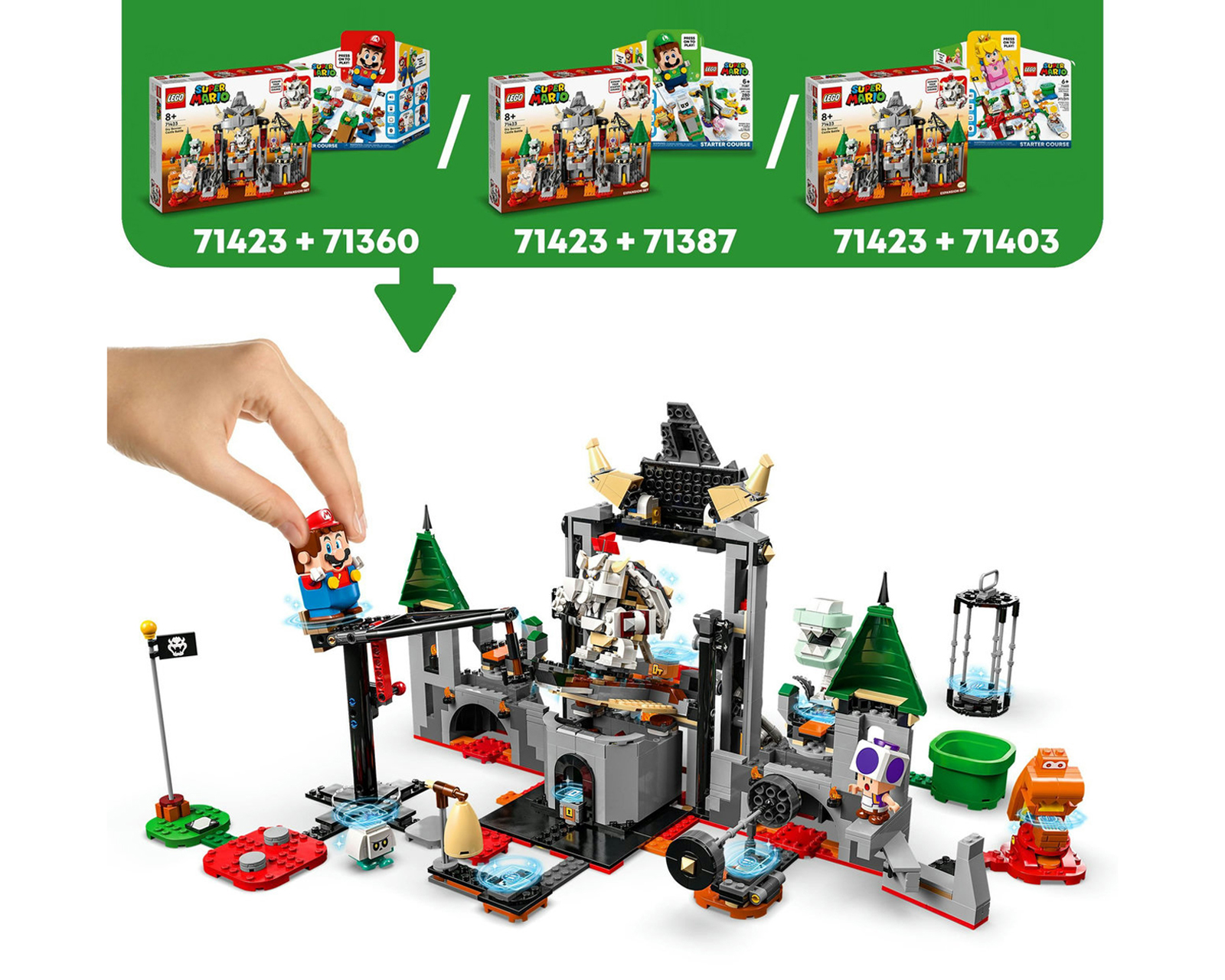 Foto 7 | Foto 7 | LEGO Super Mario: Batalla contra Bowsitos en el castillo 71423