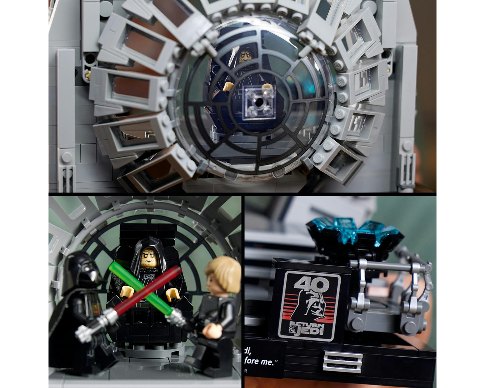 Foto 8 pulgar | Foto 7 | LEGO Star Wars Diorama: Sala del Trono del Emperador 75352