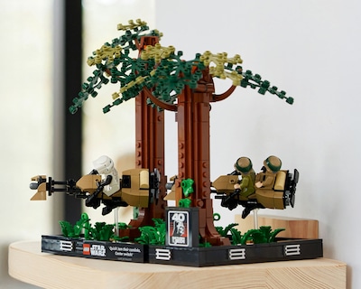 Foto 6 | Foto 6 | LEGO Star Wars Diorama: Duelo de Speeders en Endor 75353