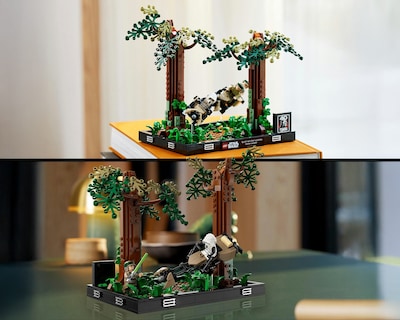 Foto 8 | Foto 8 | LEGO Star Wars Diorama: Duelo de Speeders en Endor 75353