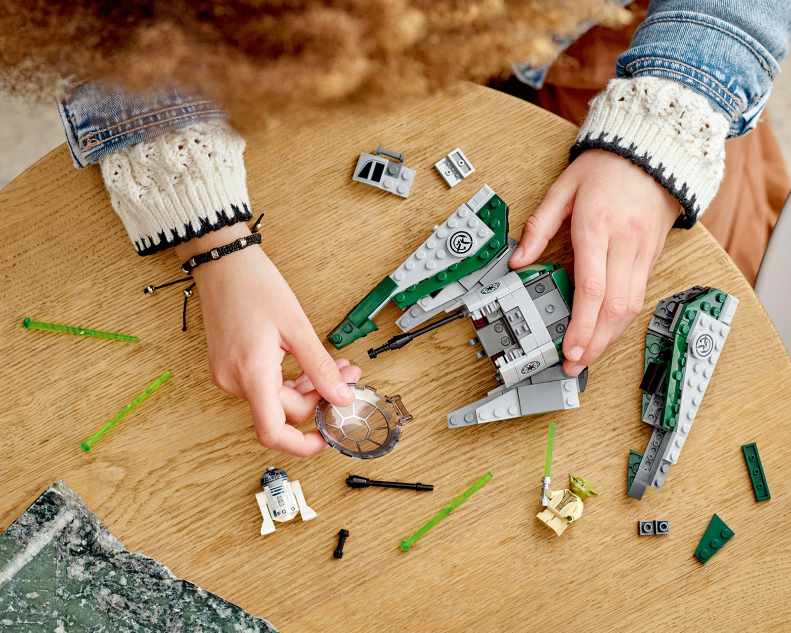 Foto 4 | Foto 4 | LEGO Star Wars: Caza Estelar Jedi de Yoda 75360