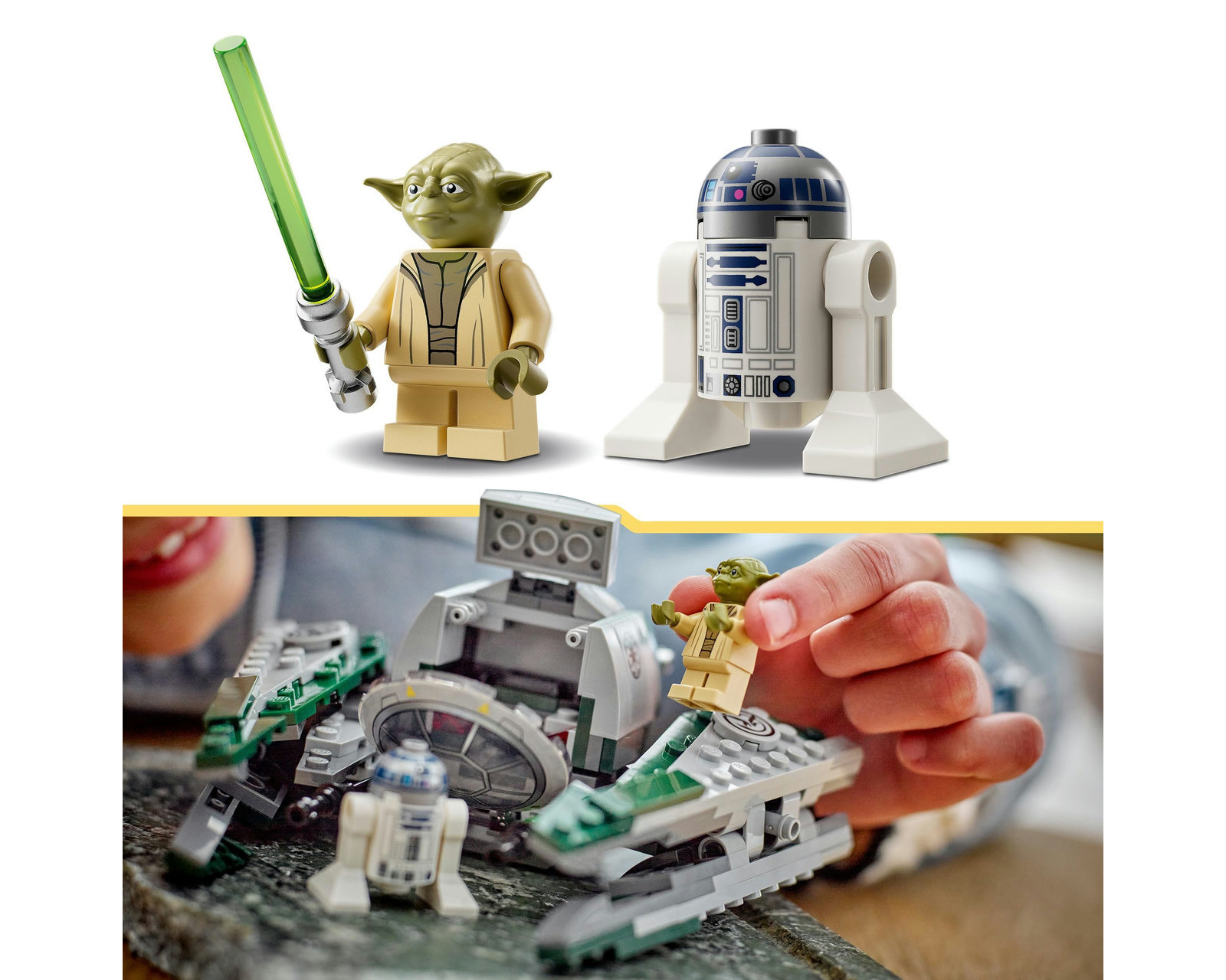 Foto 8 | Foto 8 | LEGO Star Wars: Caza Estelar Jedi de Yoda 75360