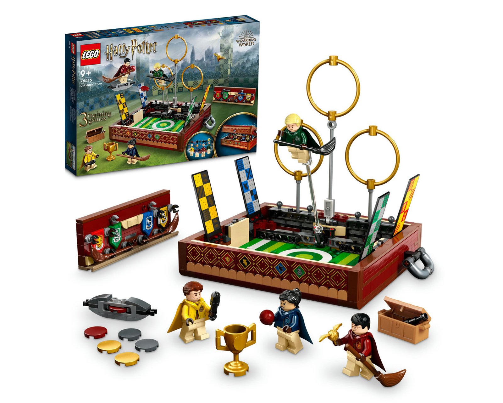 Foto 2 pulgar | Foto 1 | LEGO Harry Potter: Baúl de Quidditch