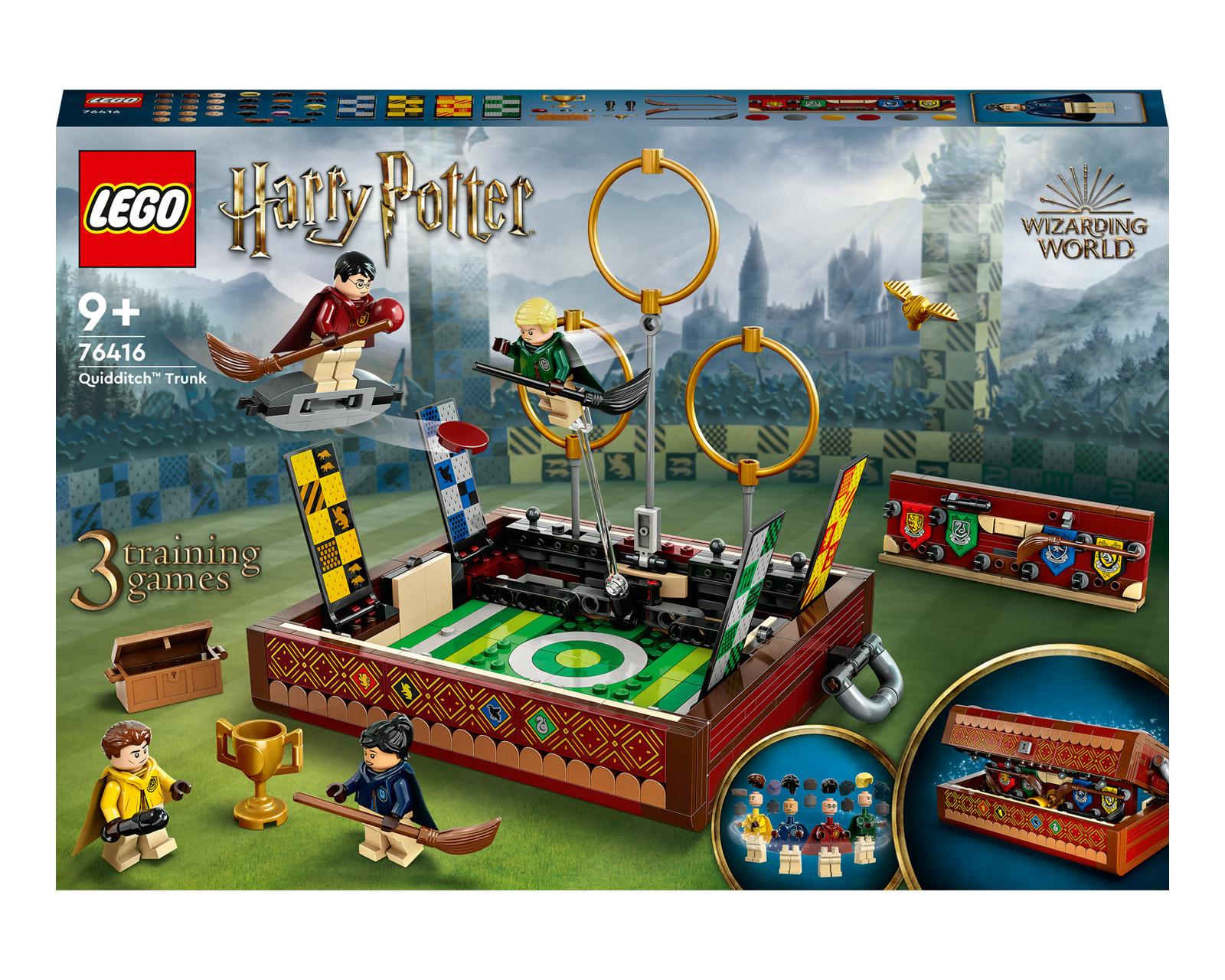 Foto 3 pulgar | Foto 2 | LEGO Harry Potter: Baúl de Quidditch