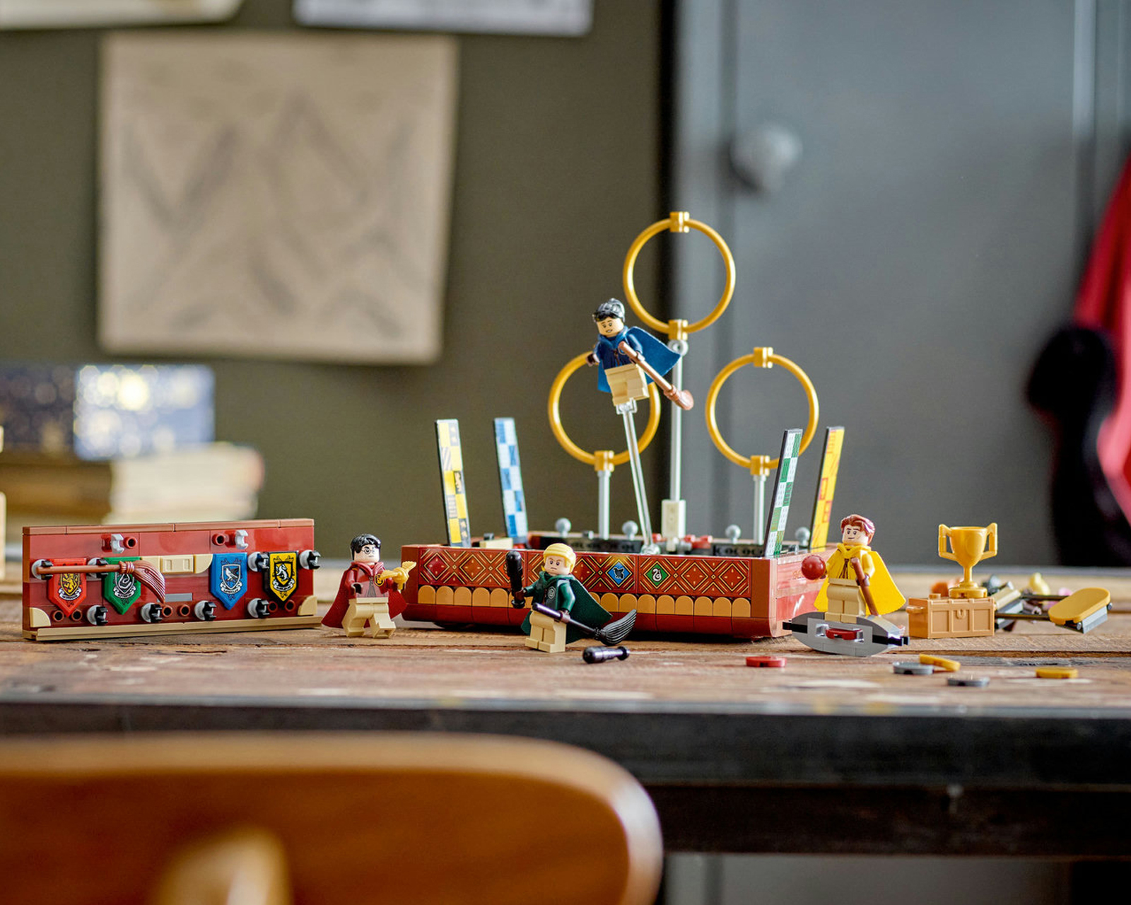 Foto 7 pulgar | Foto 6 | LEGO Harry Potter: Baúl de Quidditch