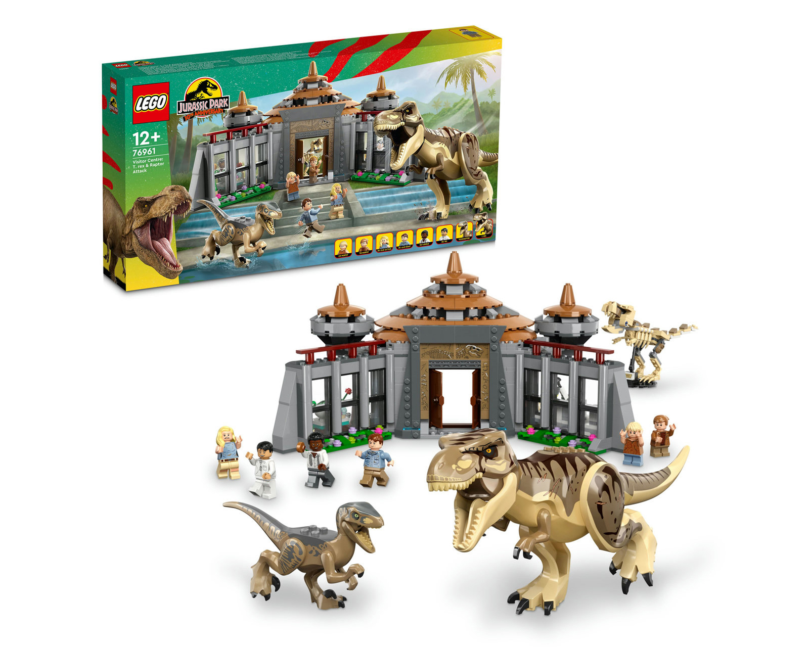 LEGO Jurassic Park: Centro de Visitantes T-Rex y Ataque del Raptor