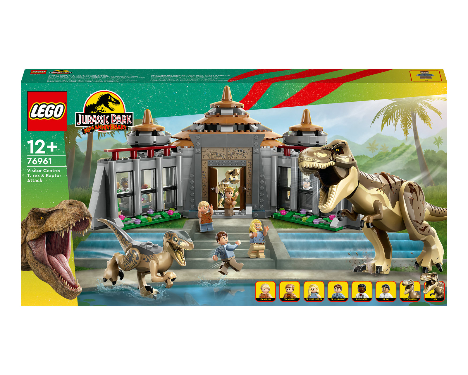 Foto 3 pulgar | Foto 2 | LEGO Jurassic Park: Centro de Visitantes T-Rex y Ataque del Raptor