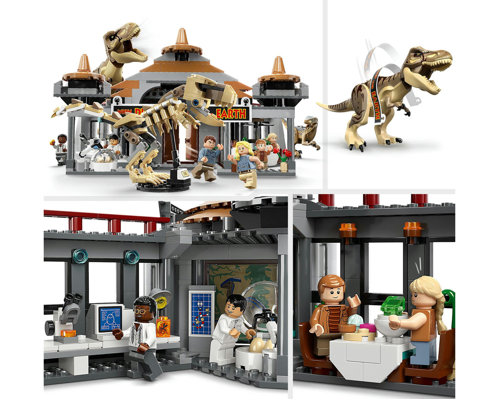 Foto 8 pulgar | Foto 7 | LEGO Jurassic Park: Centro de Visitantes T-Rex y Ataque del Raptor