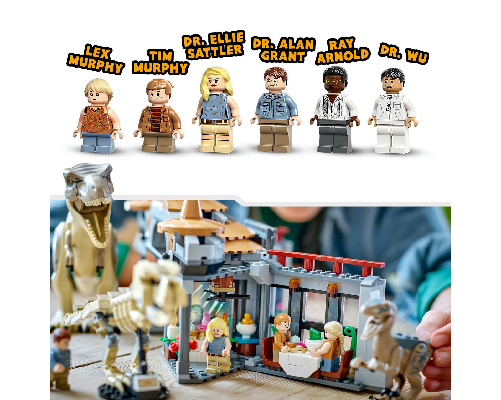 Foto 9 pulgar | Foto 8 | LEGO Jurassic Park: Centro de Visitantes T-Rex y Ataque del Raptor