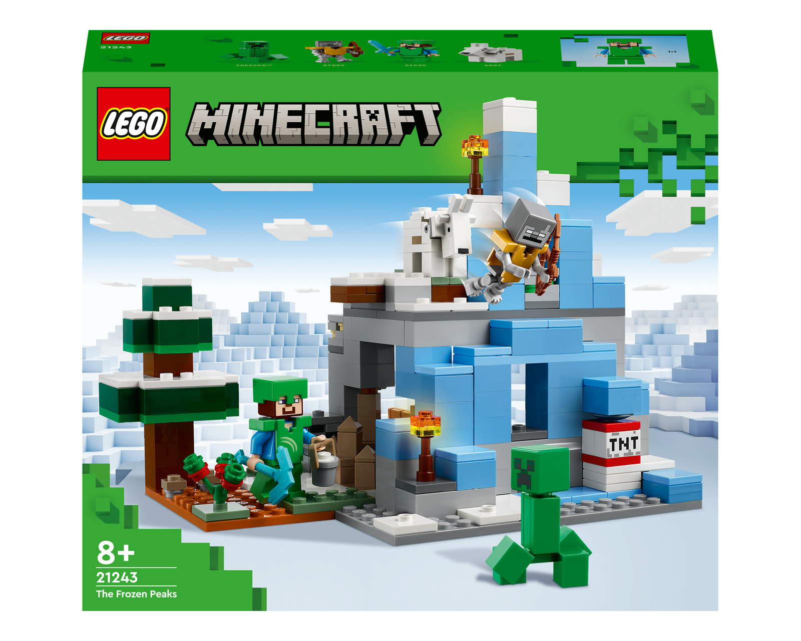 Foto 3 pulgar | Foto 2 | LEGO Minecraft: Los Picos de Hielo
