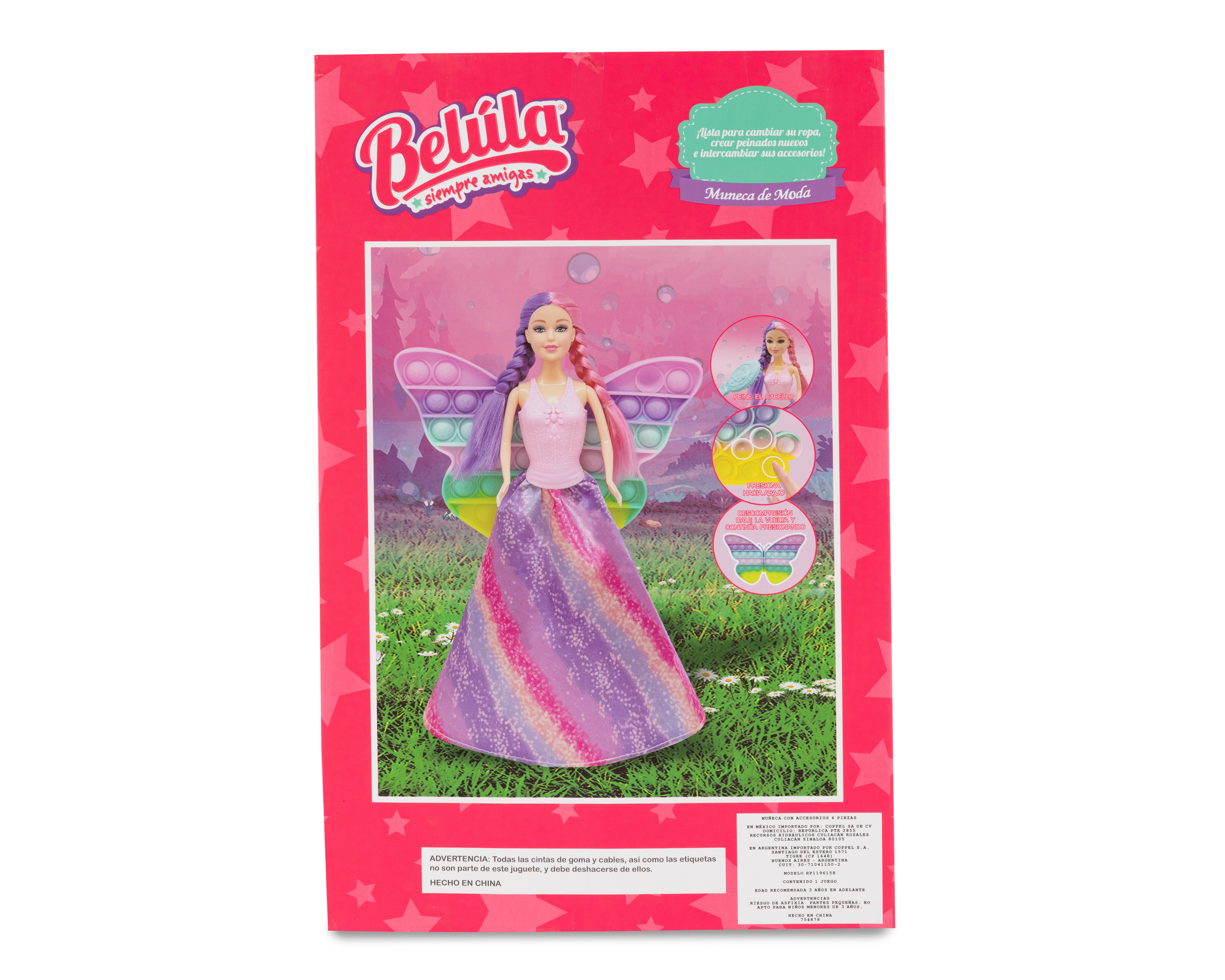 Foto 3 pulgar | Foto 2 | Muñeca Belúla Hada