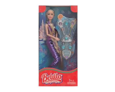 Foto 5 | Foto 5 | Muñeca Belúla Sirena con Accesorios