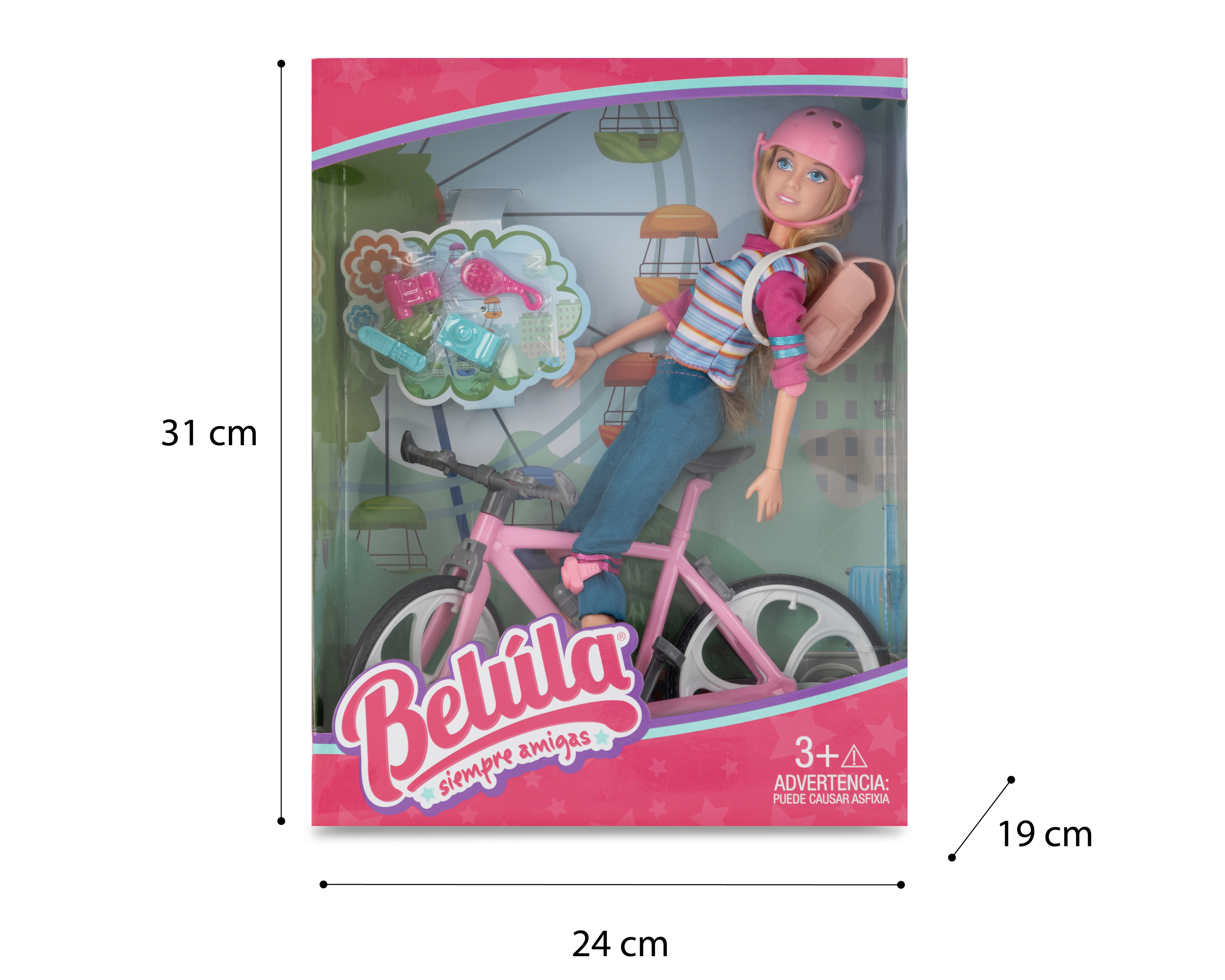 Foto 4 pulgar | Foto 3 | Muñeca Belúla Con Accesorios