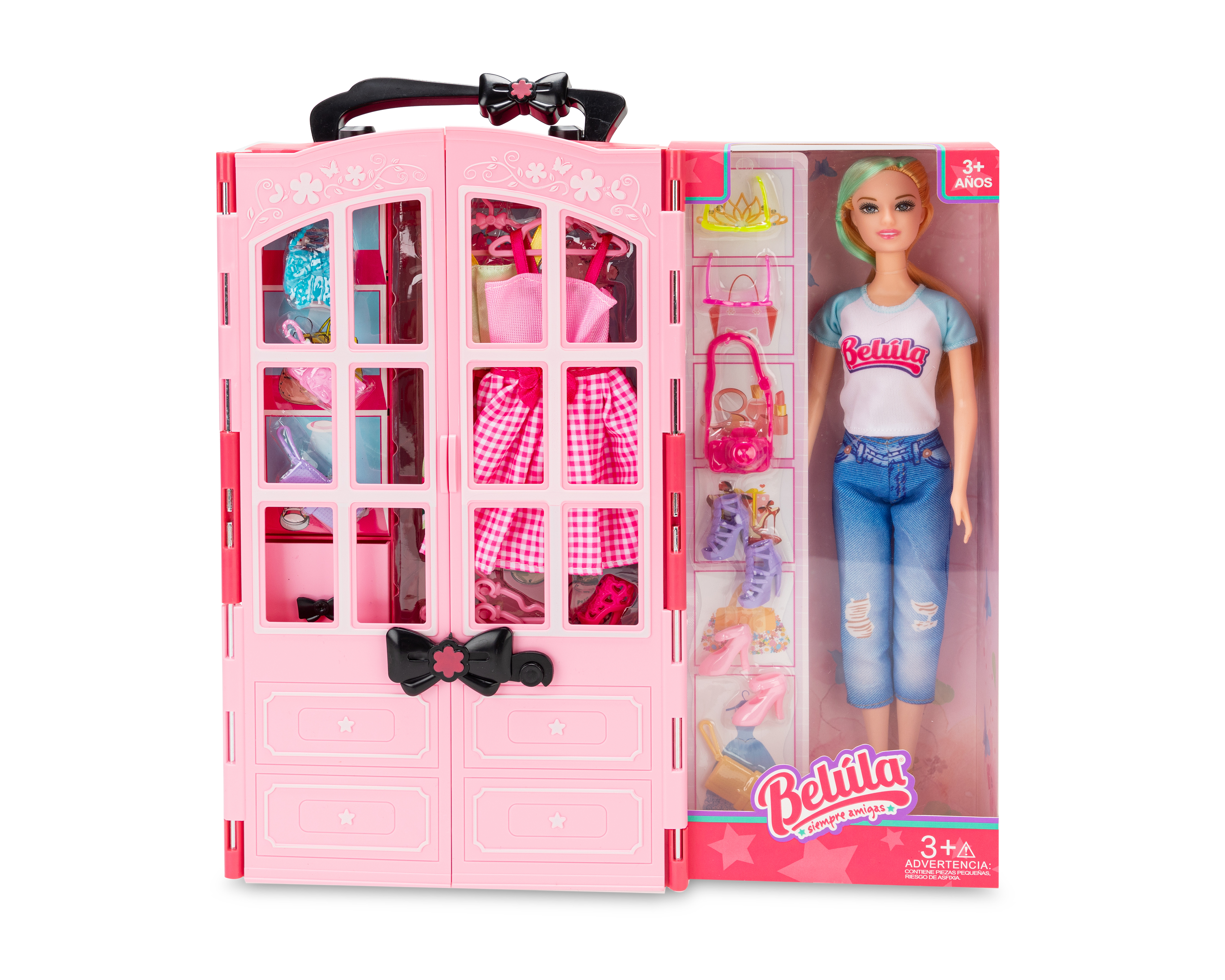 Foto 2 pulgar | Foto 1 | Muñeca Belúla con Accesorios