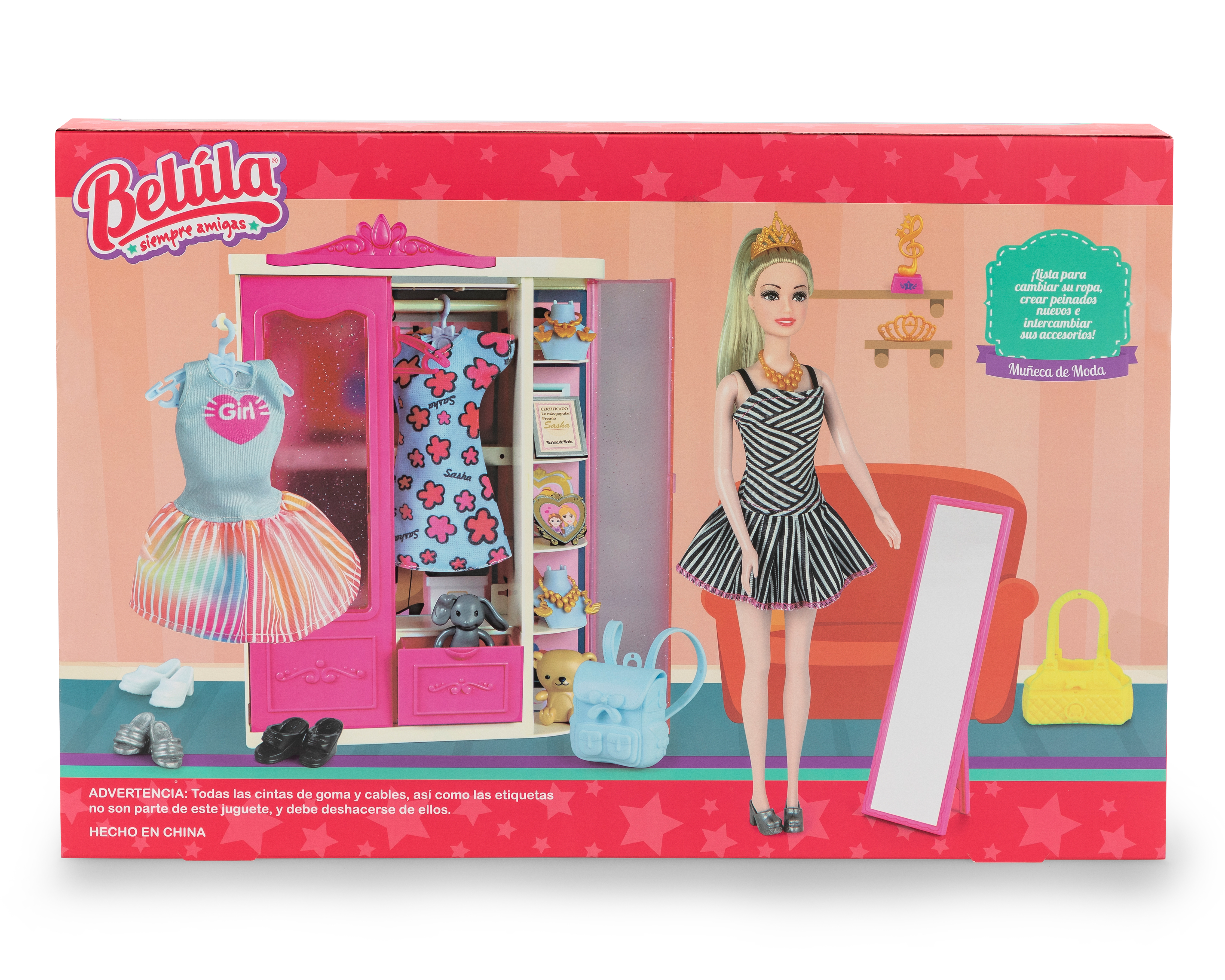 Foto 3 pulgar | Foto 2 | Muñeca Belúla con Accesorios