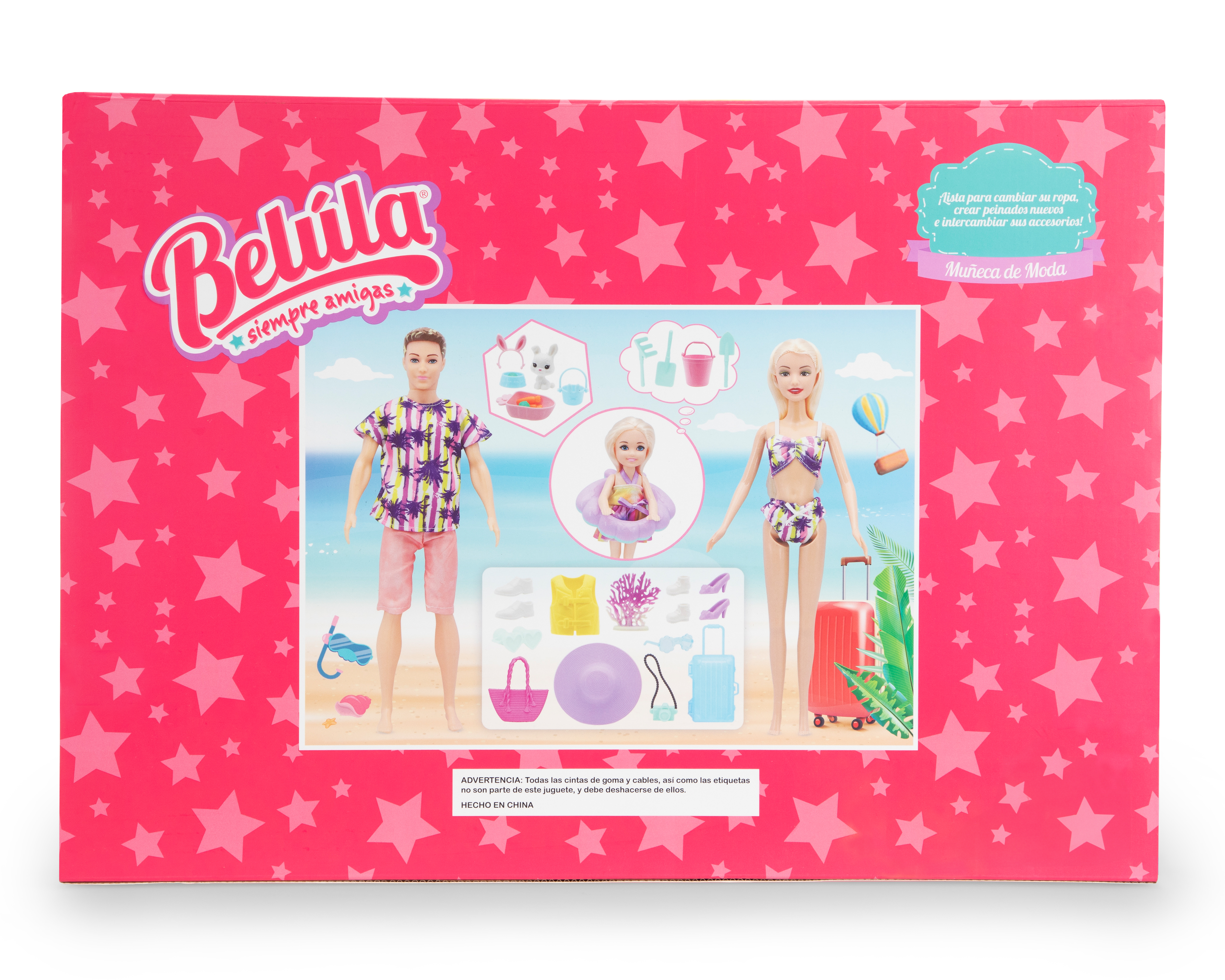 Foto 3 pulgar | Foto 2 | Muñeca Belúla con Accesorios