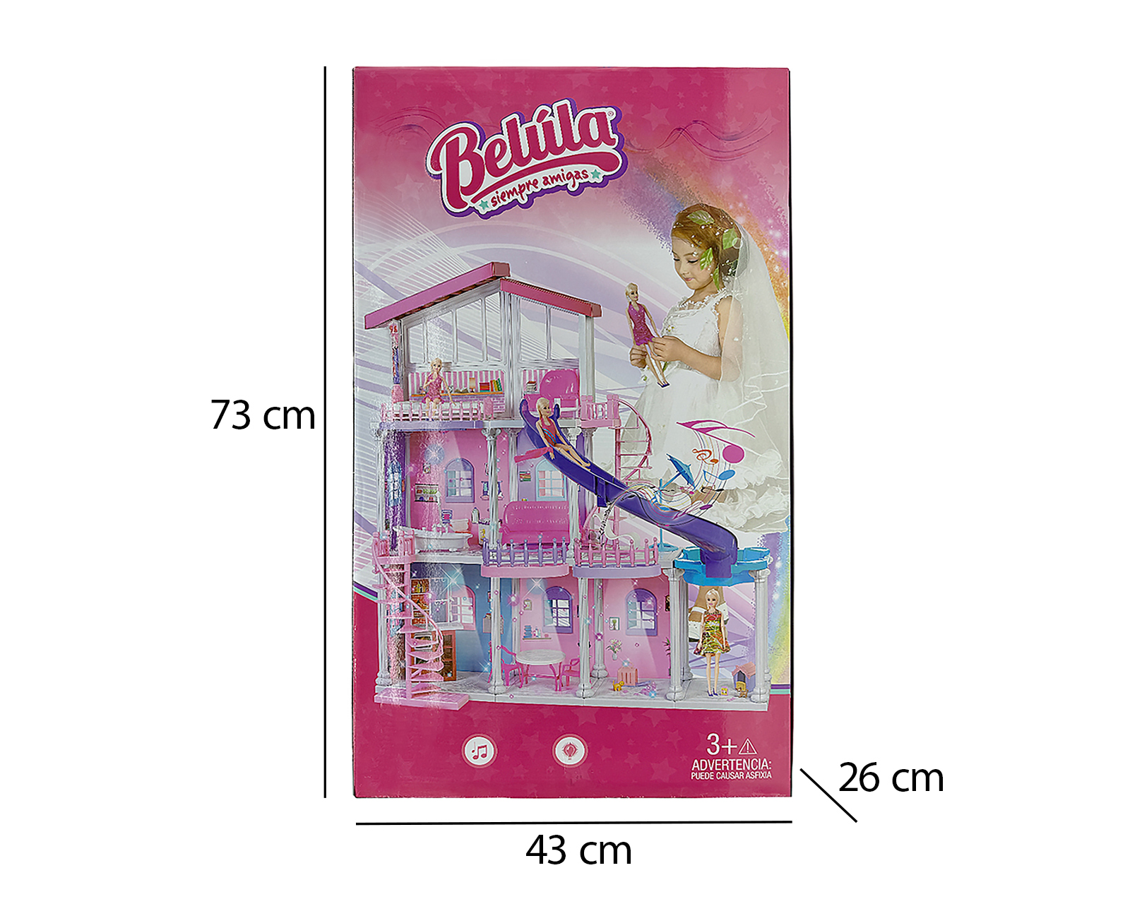 Foto 4 pulgar | Foto 3 | Casa de Muñecas Belúla con Accesorios