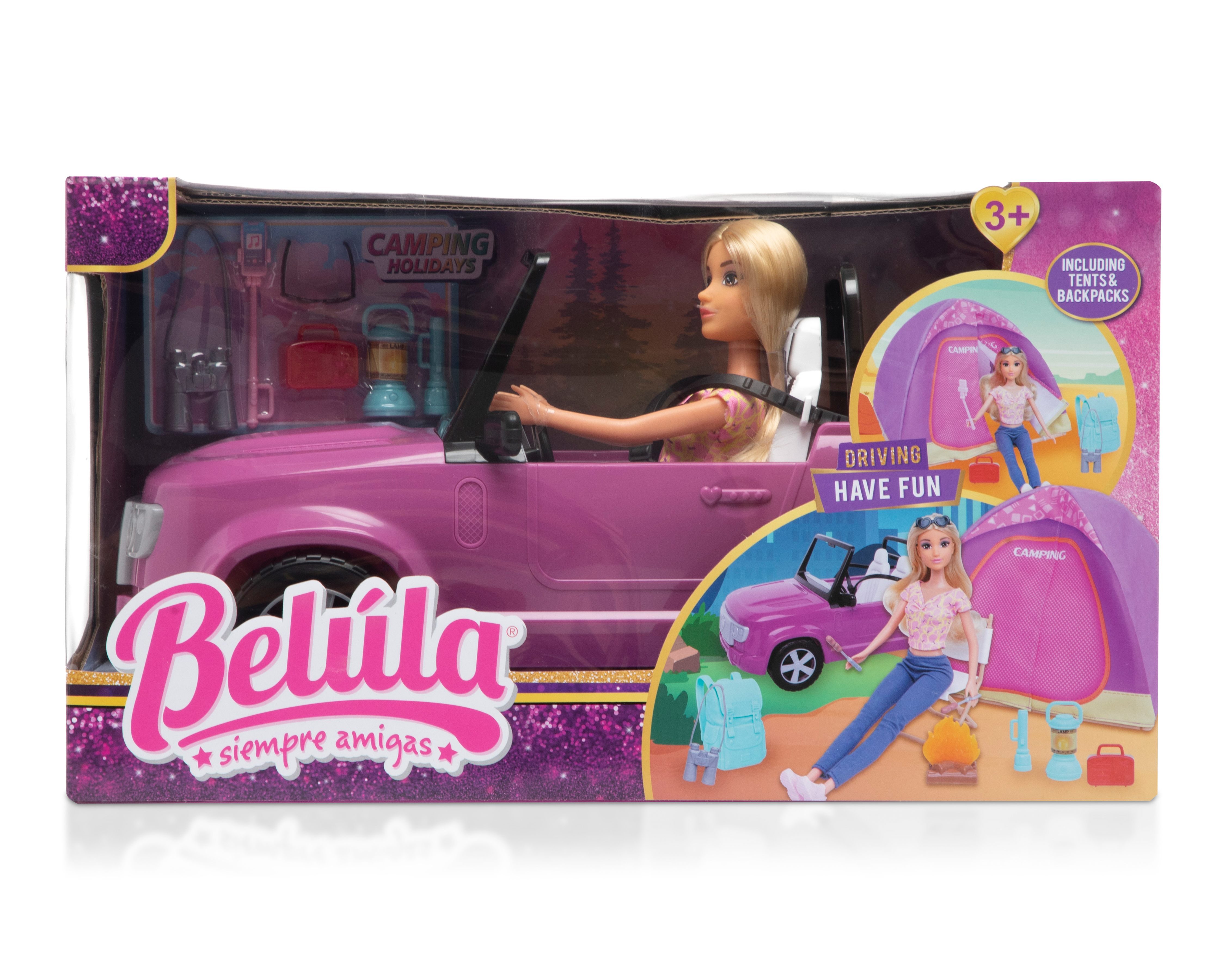 Foto 7 | Foto 7 | Muñeca Belúla Driving Have Fun con Accesorios