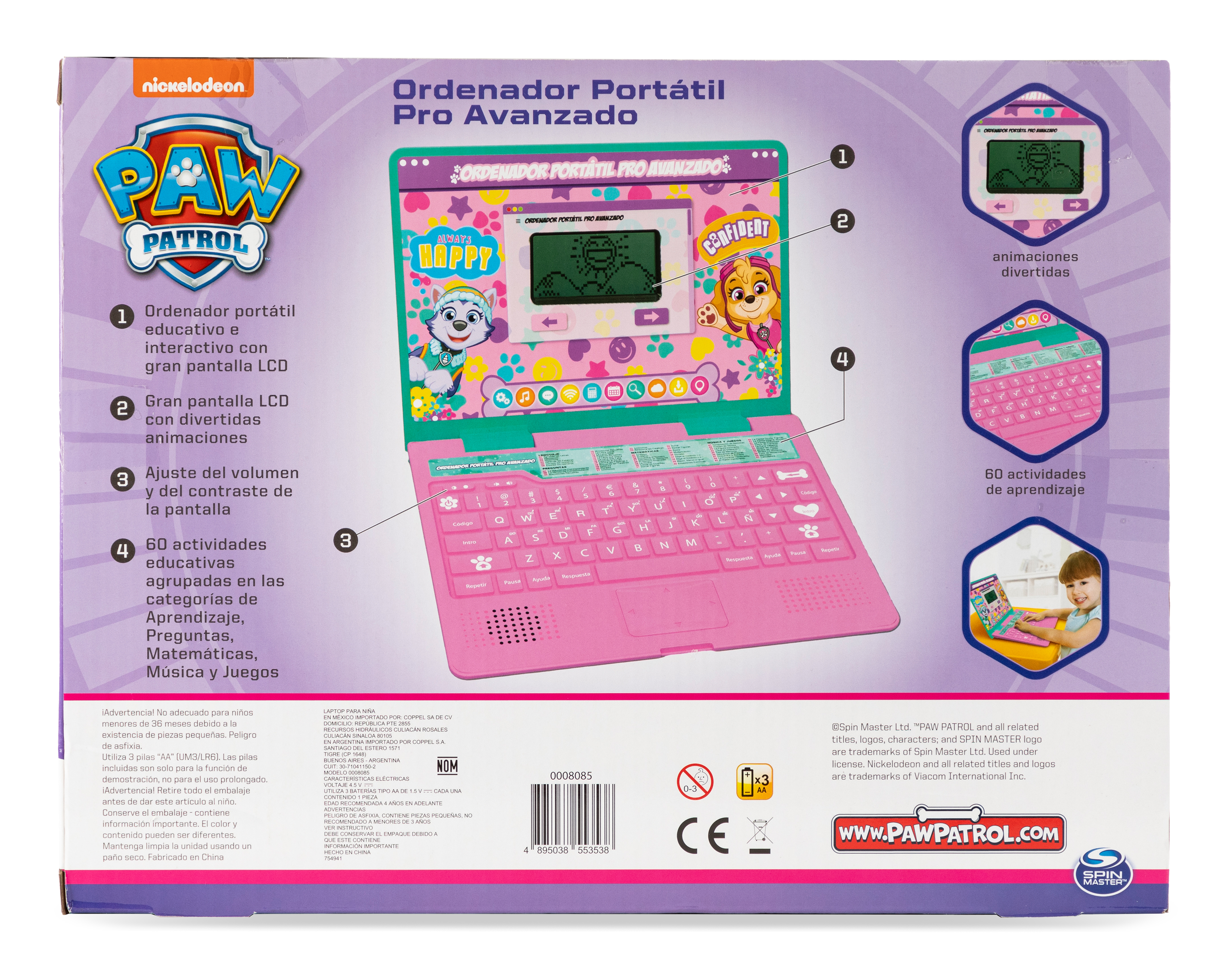 Foto 3 pulgar | Foto 2 | Ordenador Portátil de Juguete Paw Patrol