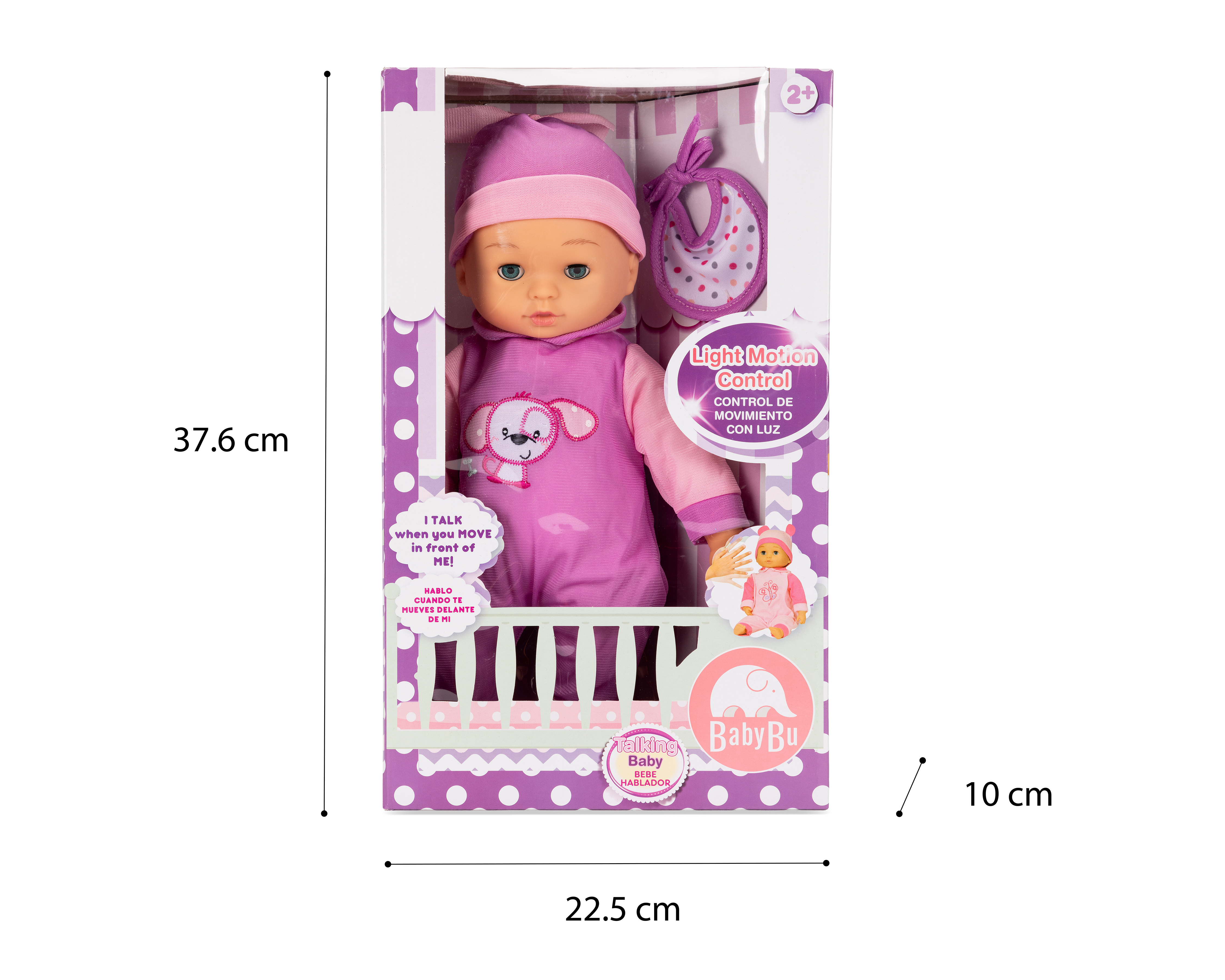 Foto 4 pulgar | Foto 3 | Muñeca Baby Bu con Sonido