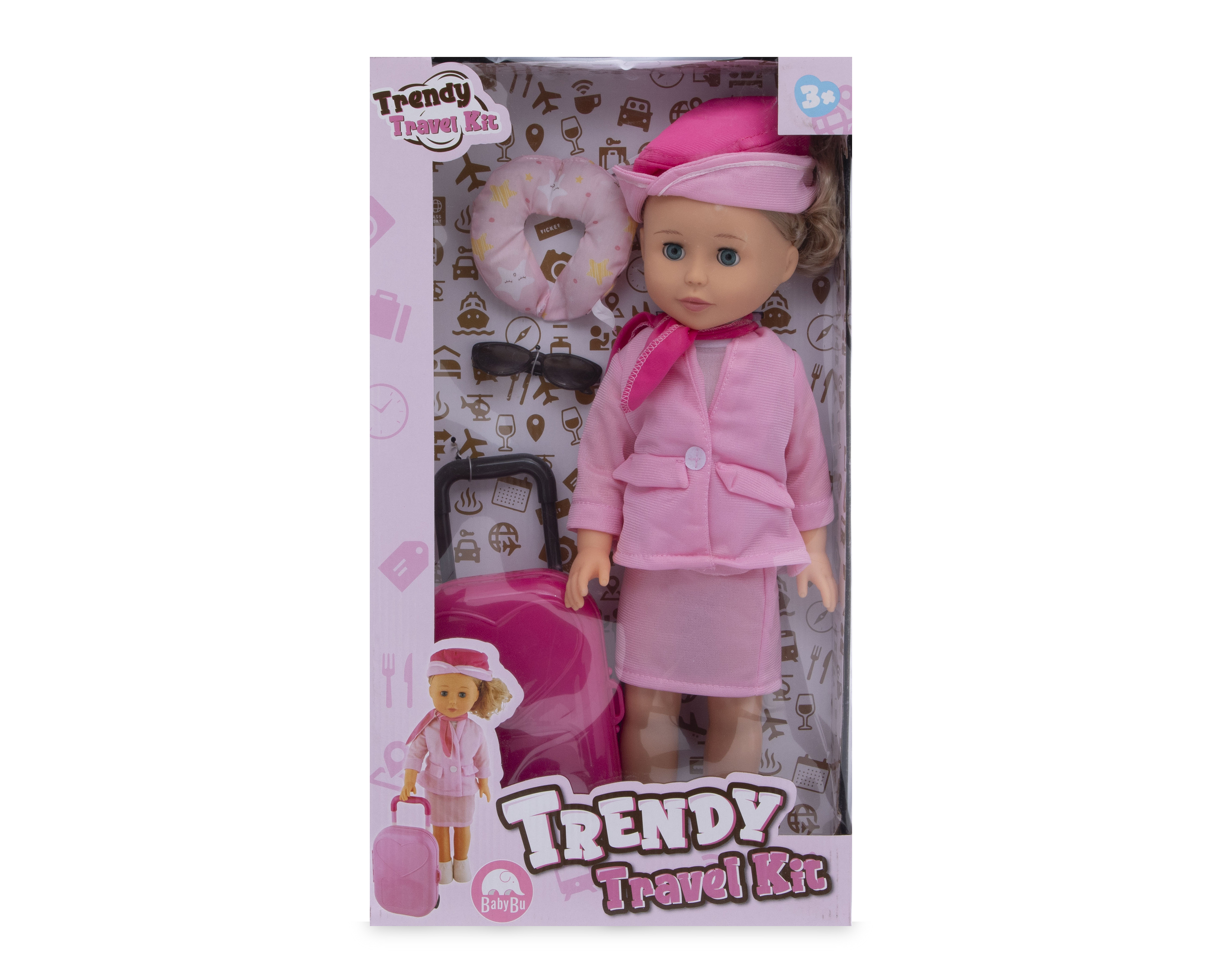 Foto 5 | Foto 5 | Muñeca Baby Bu Trendy Travel Kit