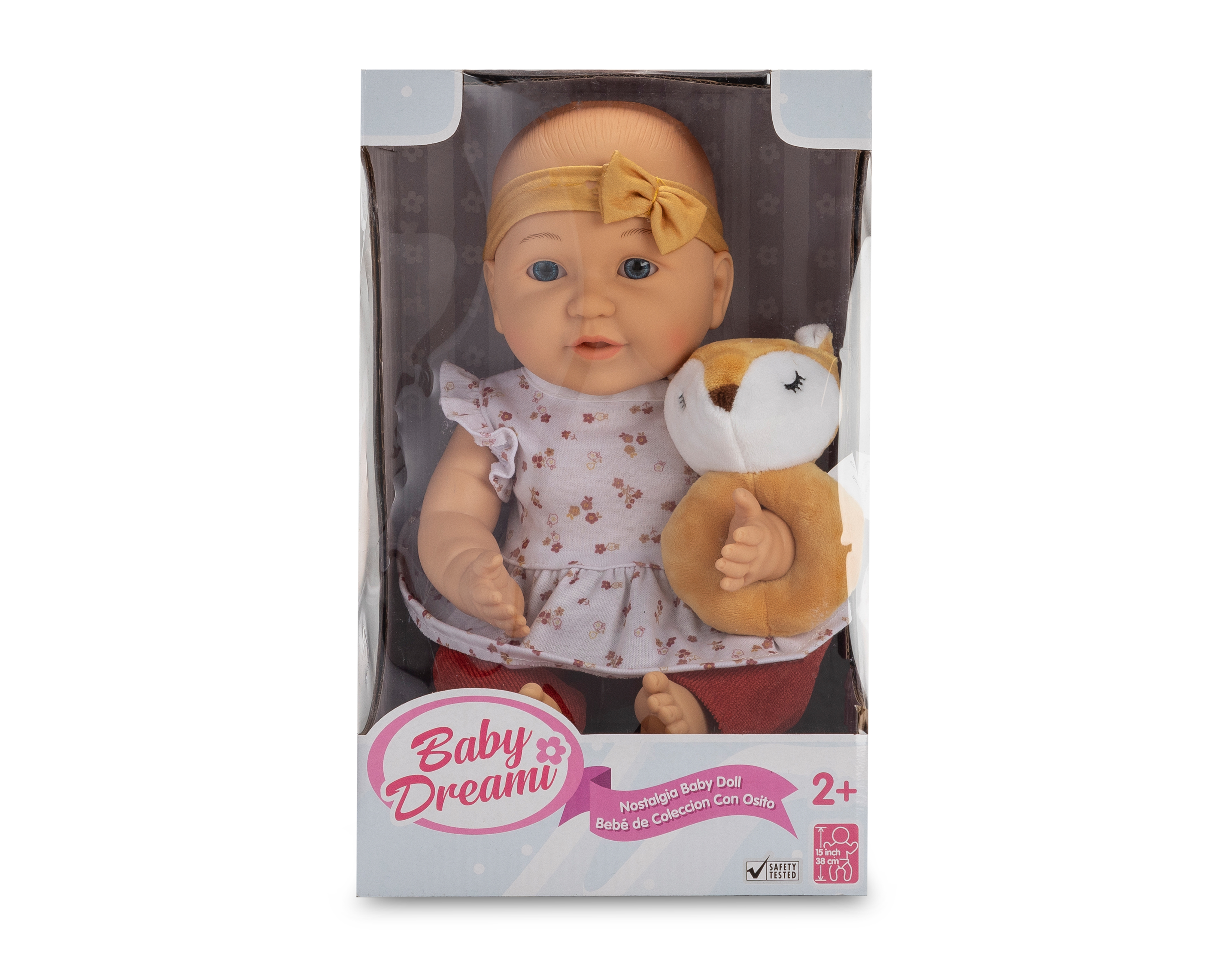 Muñeca de Bebé Baby Dreami de Colección con Osito