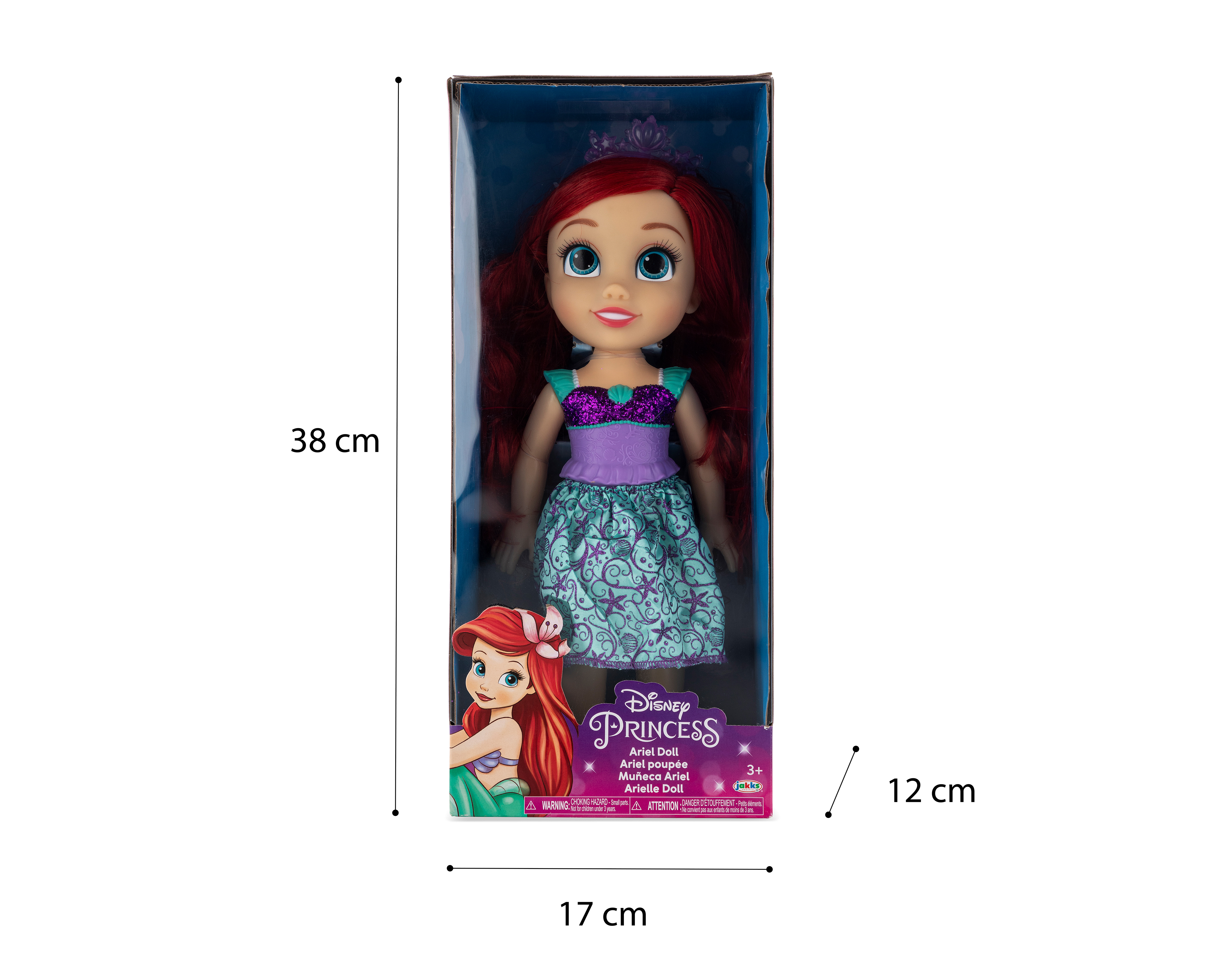 Foto 4 pulgar | Foto 3 | Muñeca Ariel Disney Princesas Jakks Pacific