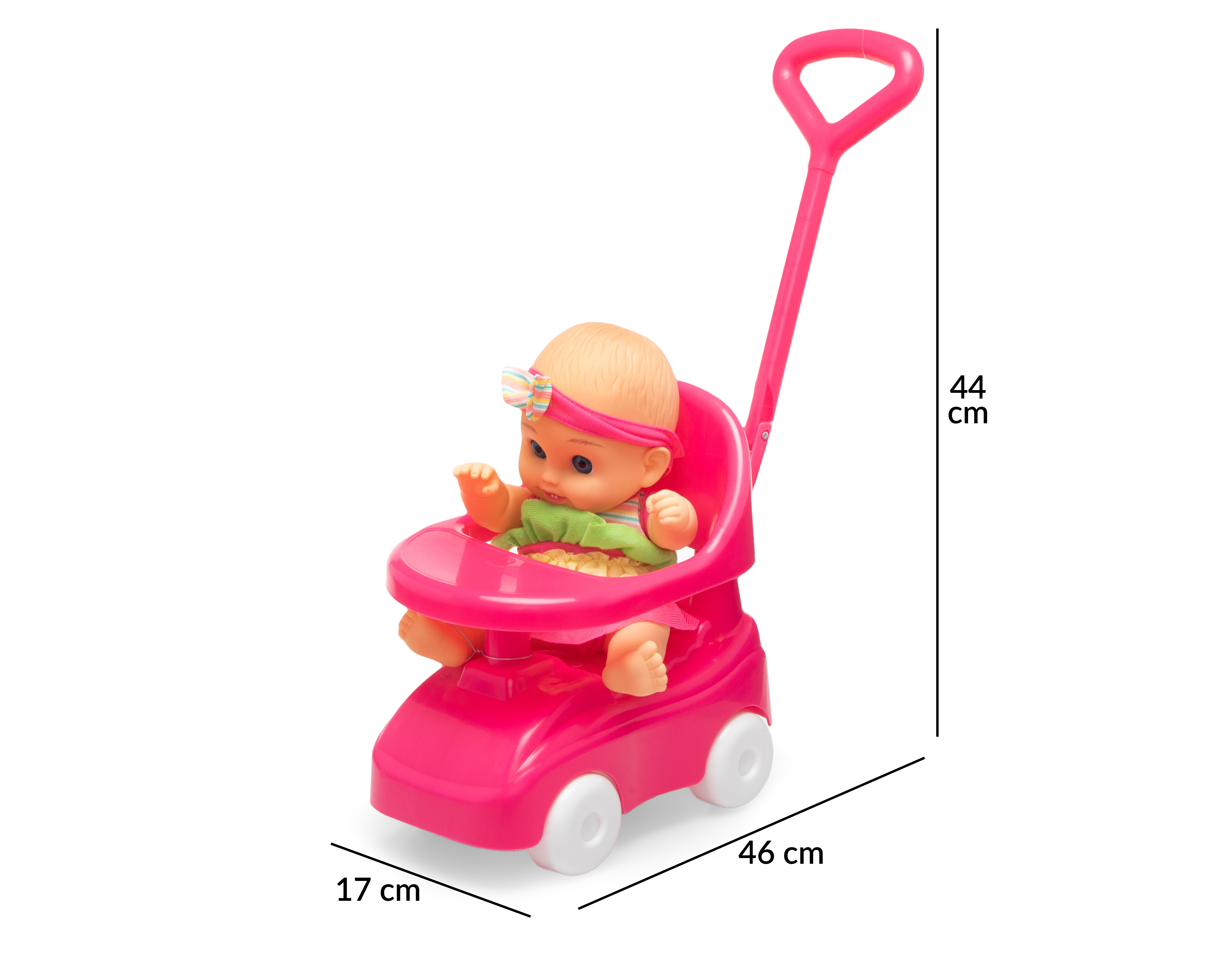 Foto 7 pulgar | Foto 6 | Muñeca Baby Bu con Montable