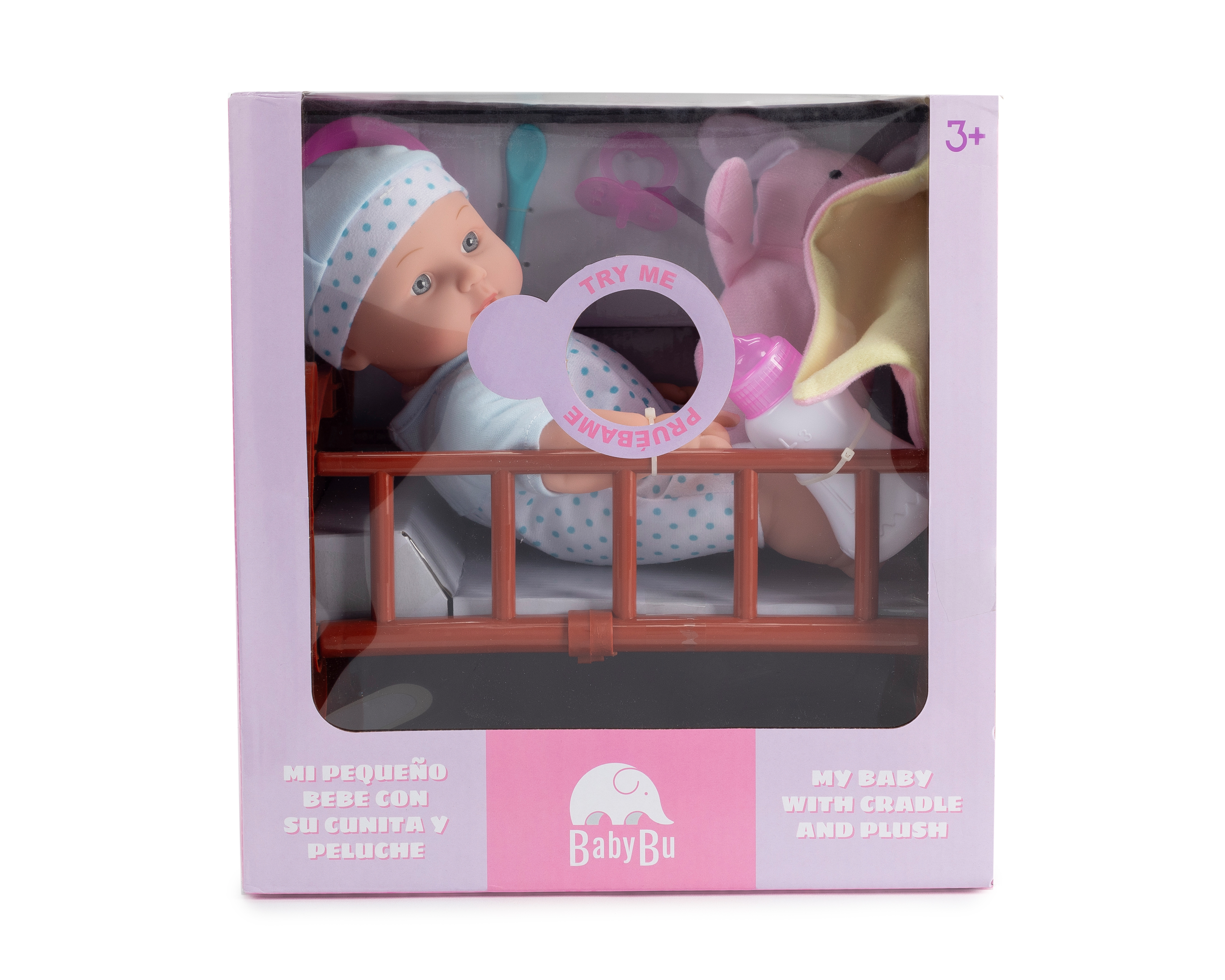 Foto 2 pulgar | Foto 1 | Muñeca Baby Bu con Accesorios