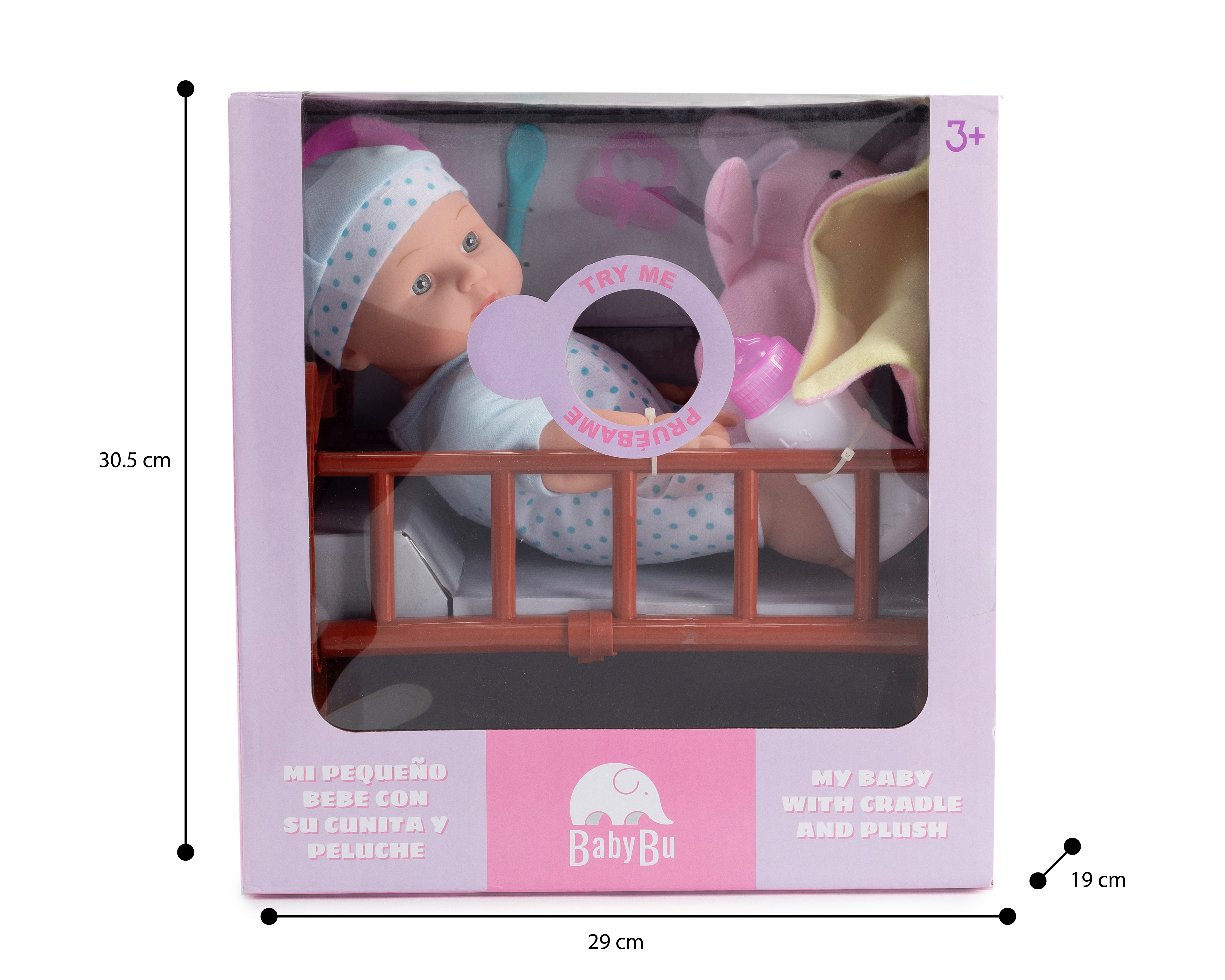Foto 3 | Foto 3 | Muñeca Baby Bu con Accesorios