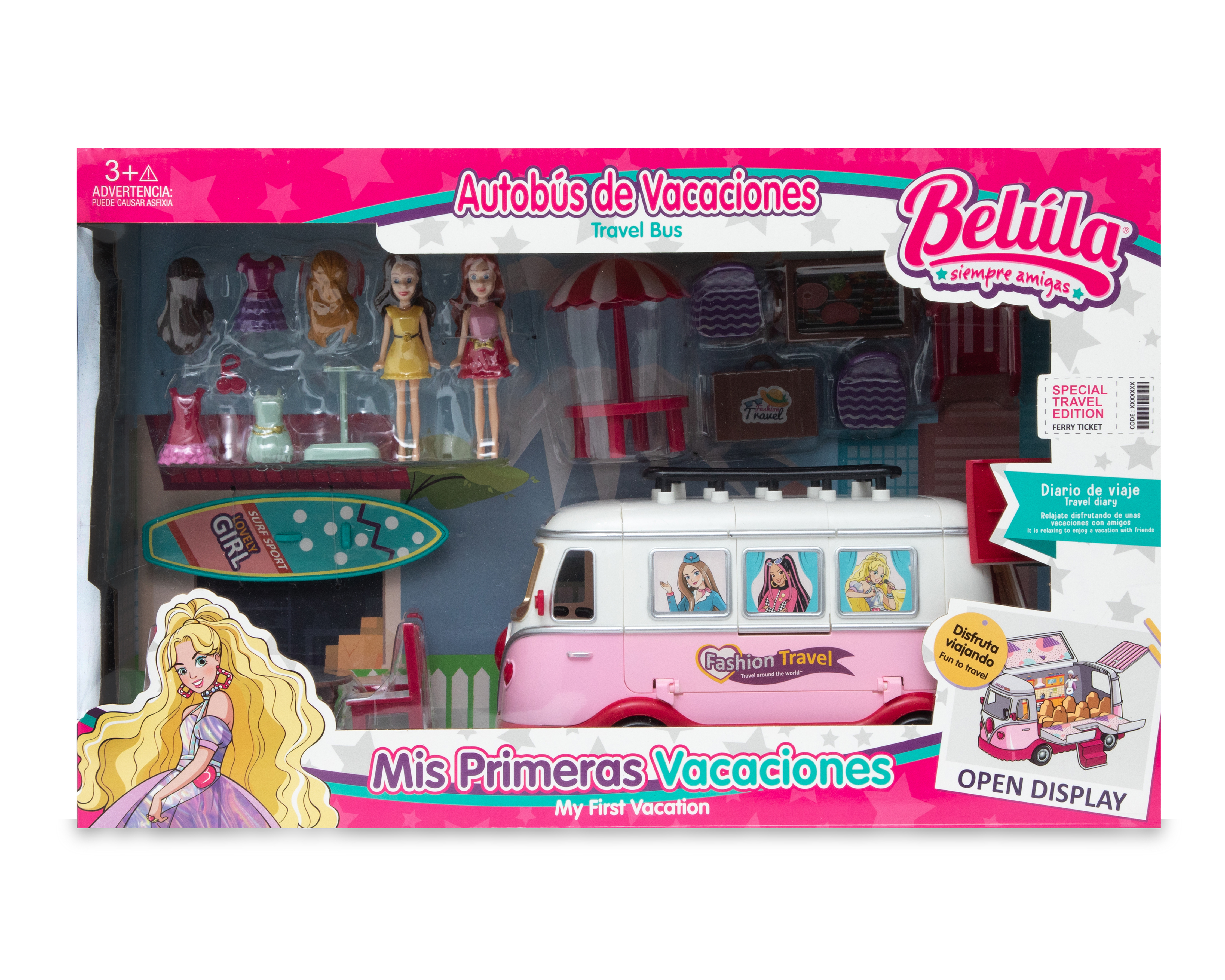 Foto 4 | Foto 4 | Vehículo con Accesorios Mis Primeras Vacaciones Belúla