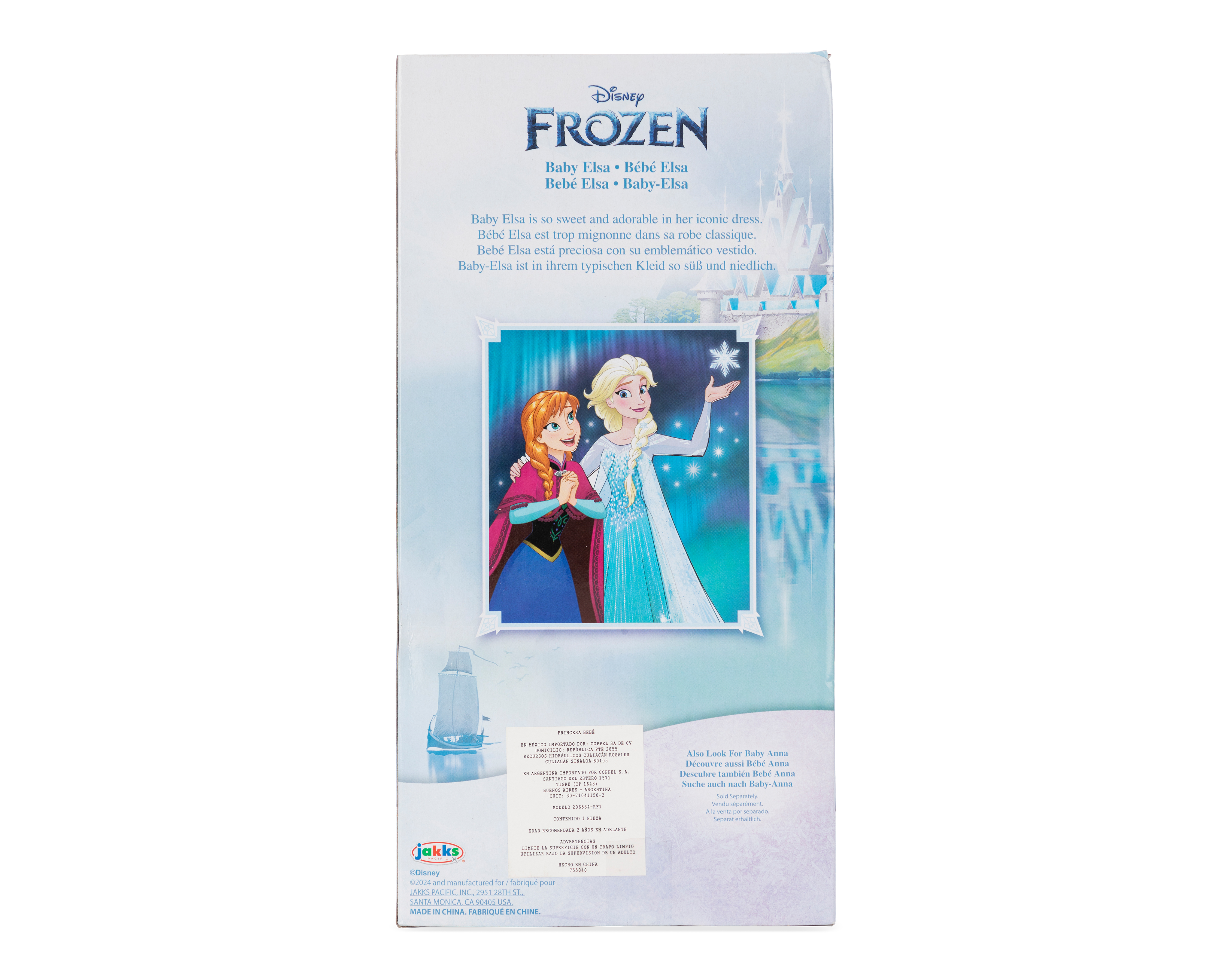 Foto 3 pulgar | Foto 2 | Muñeca Elsa Disney Frozen Jakks Pacific
