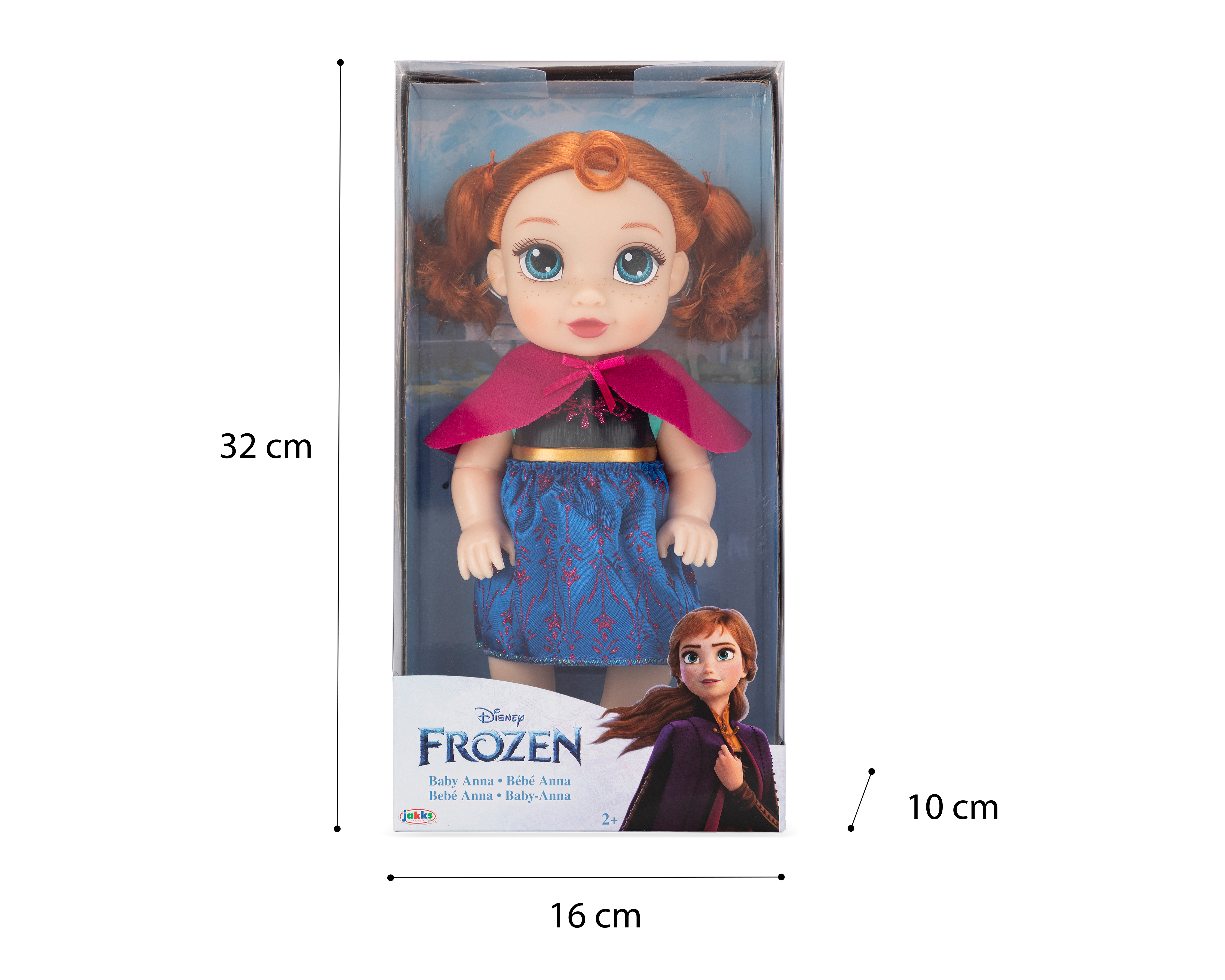 Foto 3 | Foto 3 | Muñeca Anna Disney Frozen Jakks Pacific