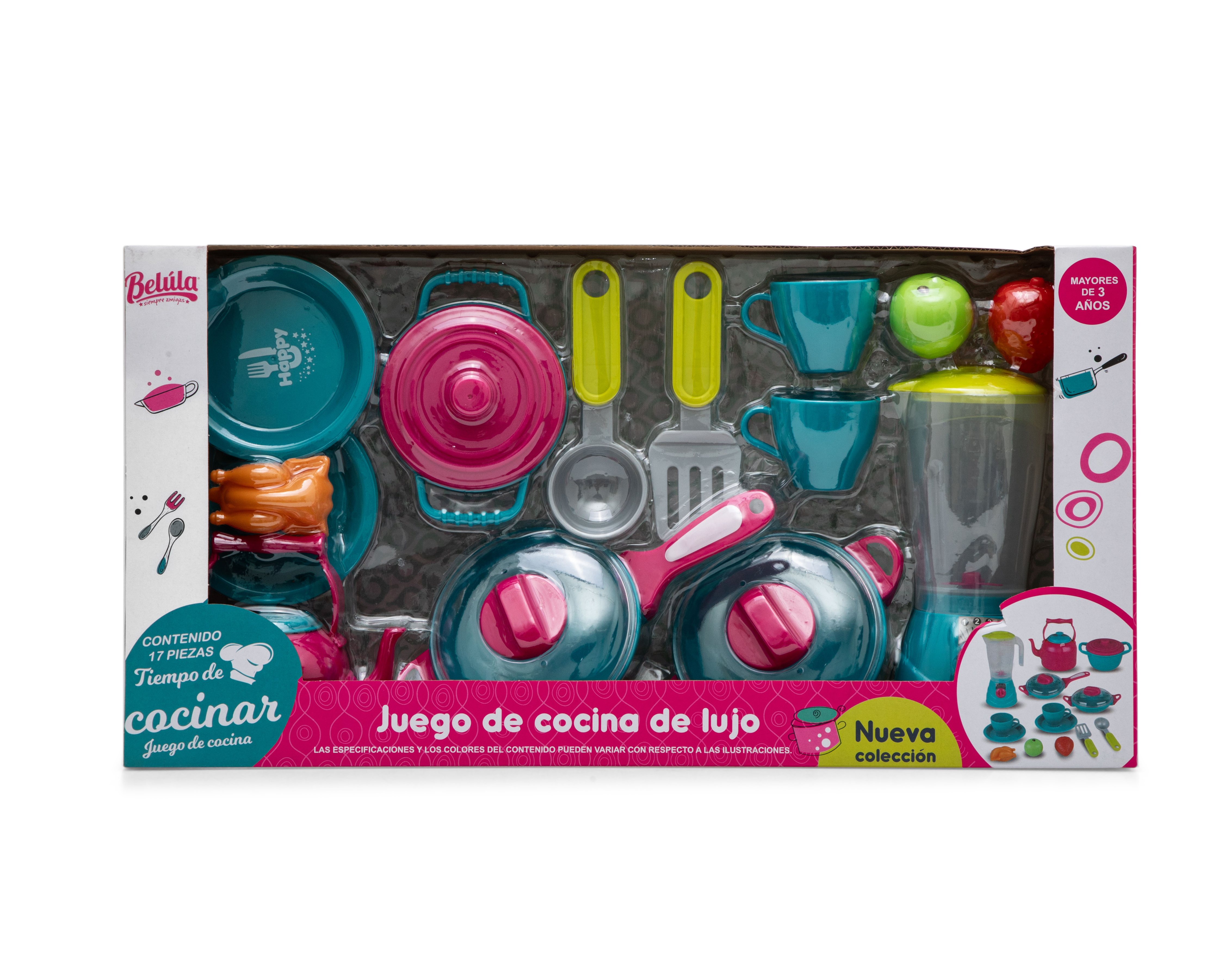 Foto 7 pulgar | Foto 6 | Juego de Cocina Belúla 17 Piezas