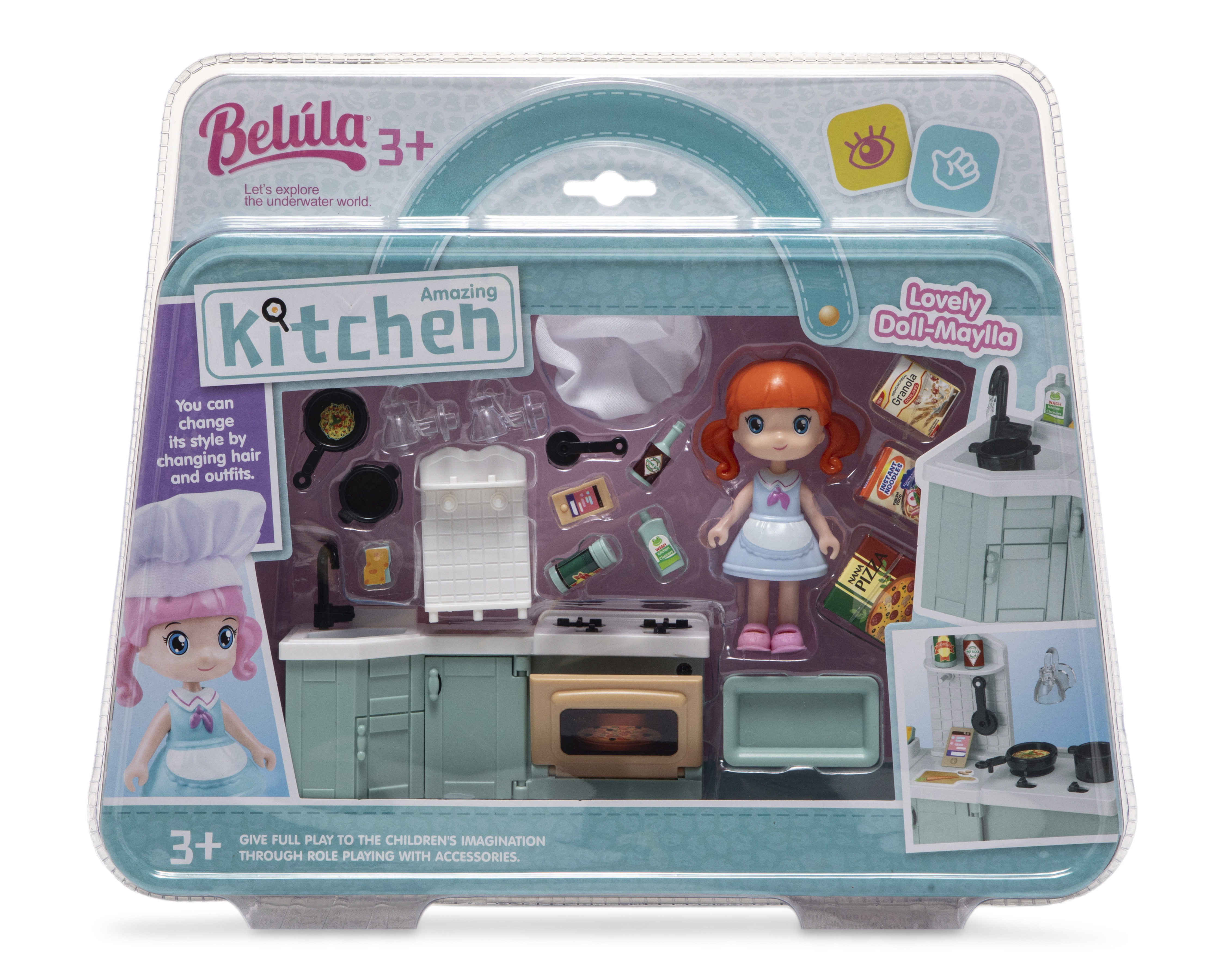 Foto 6 pulgar | Foto 5 | Muñeca Belúla Chef con Accesorios