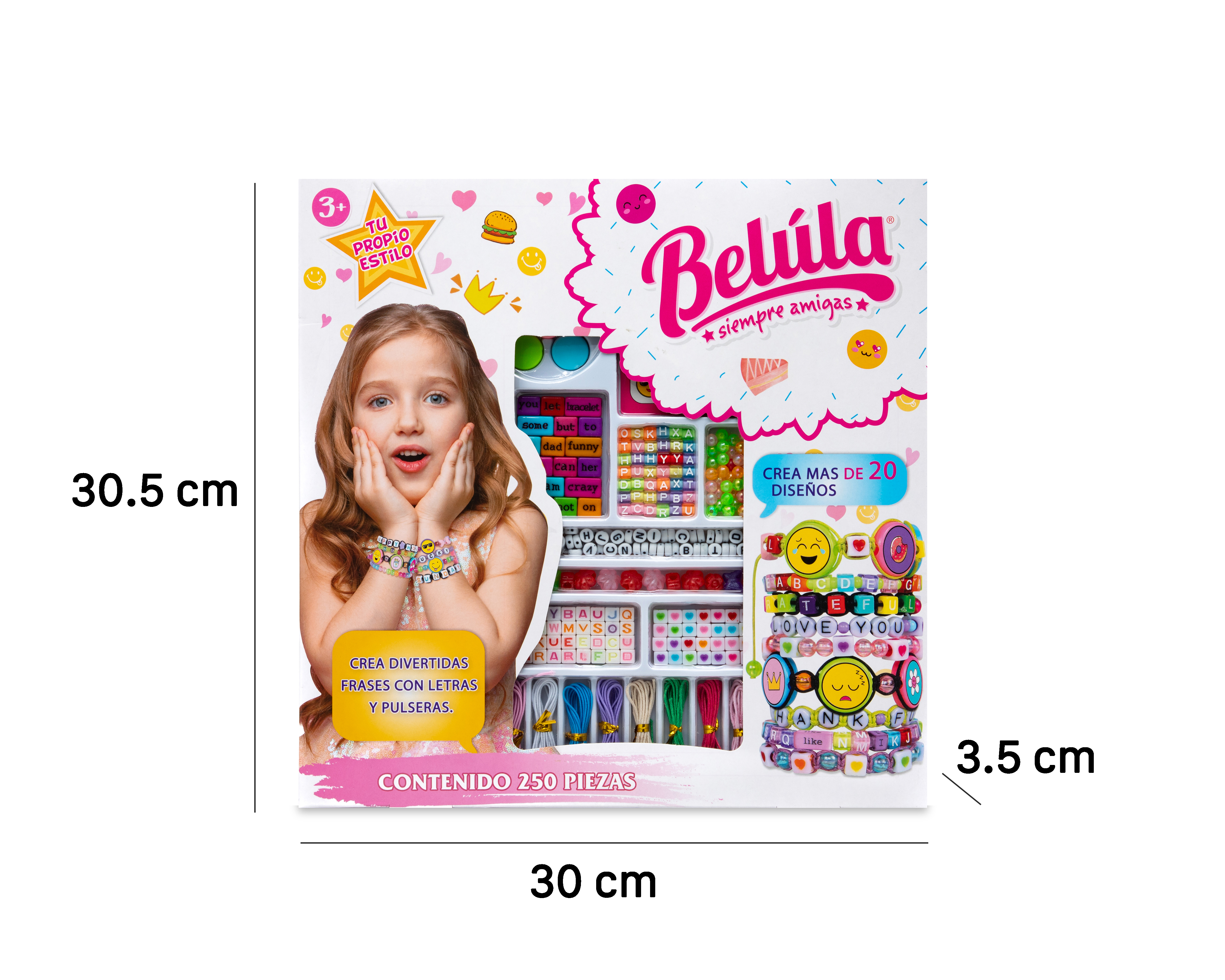 Foto 5 | Foto 4 | Juego de Bisutería Belúla 250 Piezas