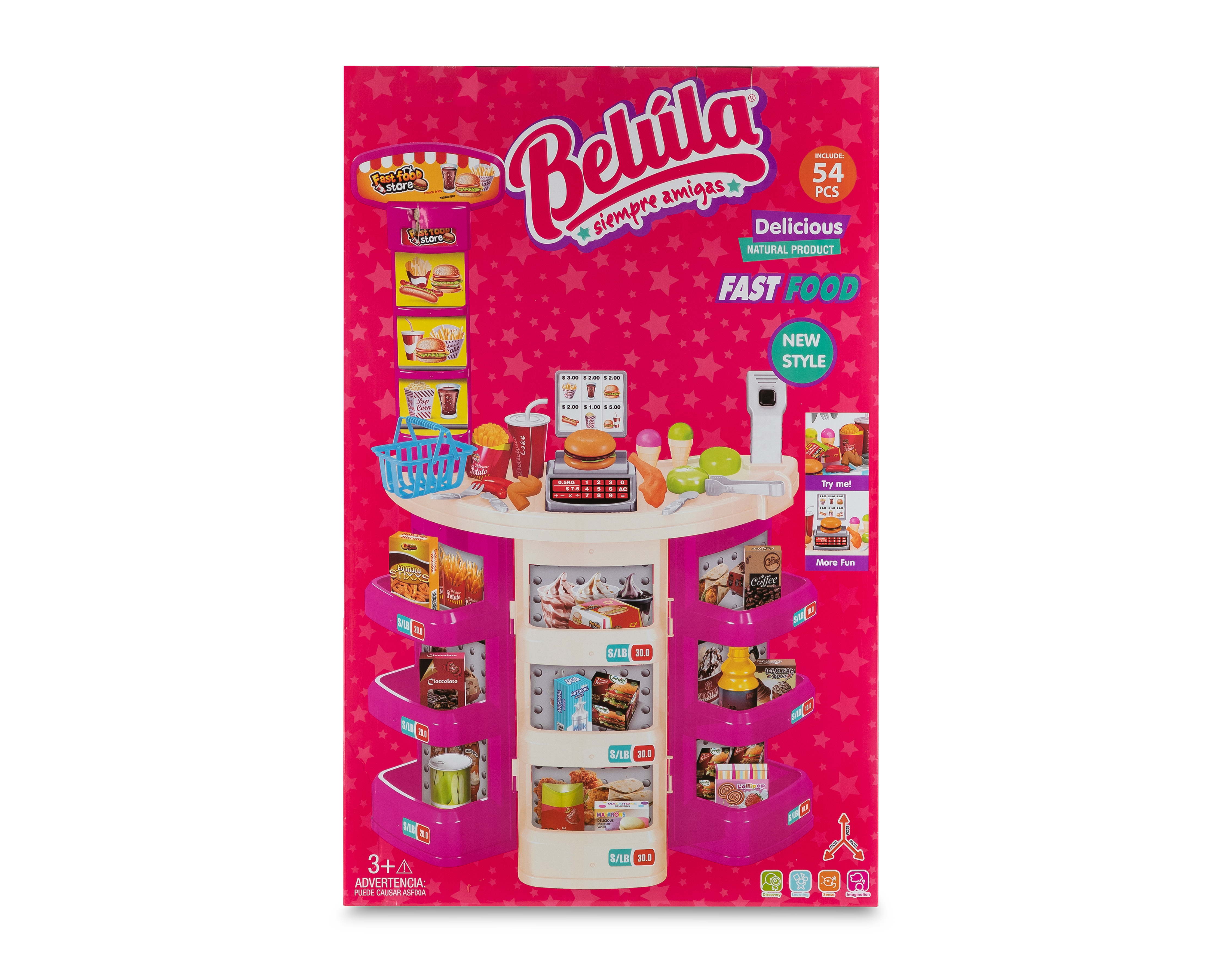 Foto 2 | Foto 2 | Restaurante de Juguete Belúla Fast Food con Accesorios