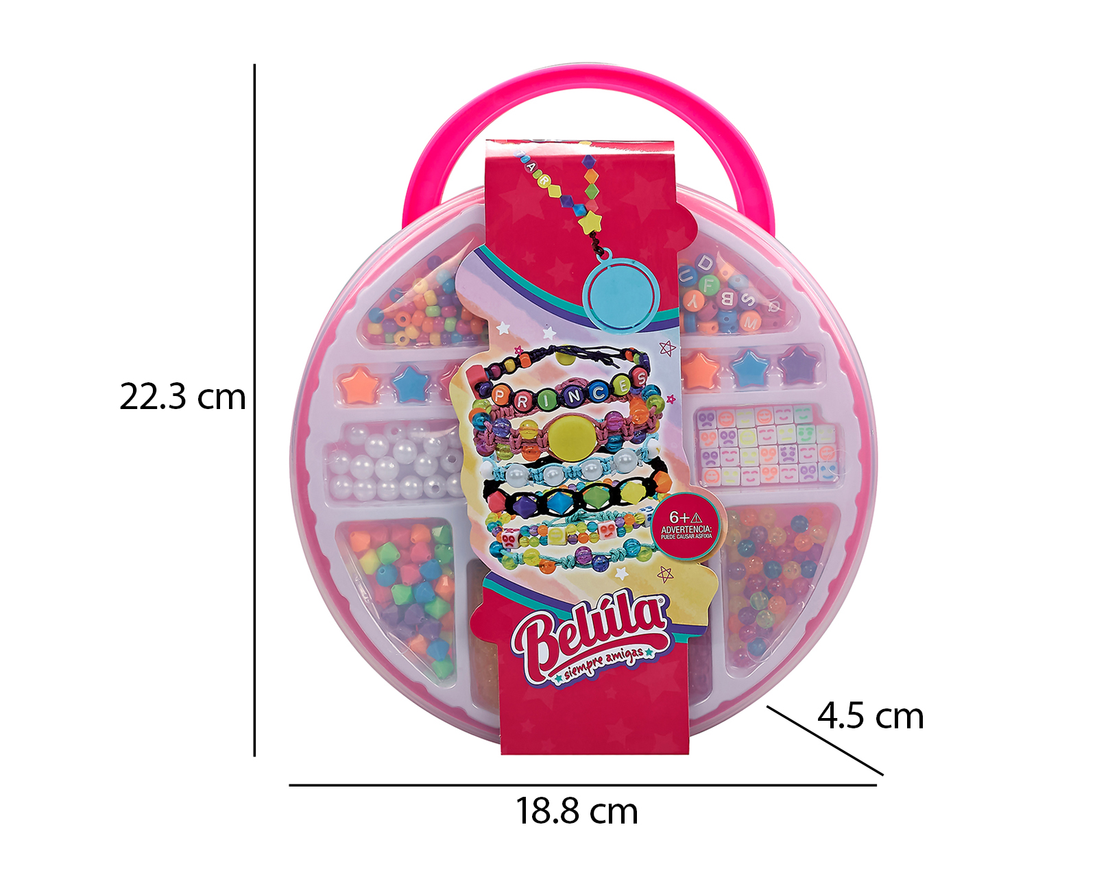 Foto 5 pulgar | Foto 4 | Juego para Crear Pulseras Belúla Multicolor